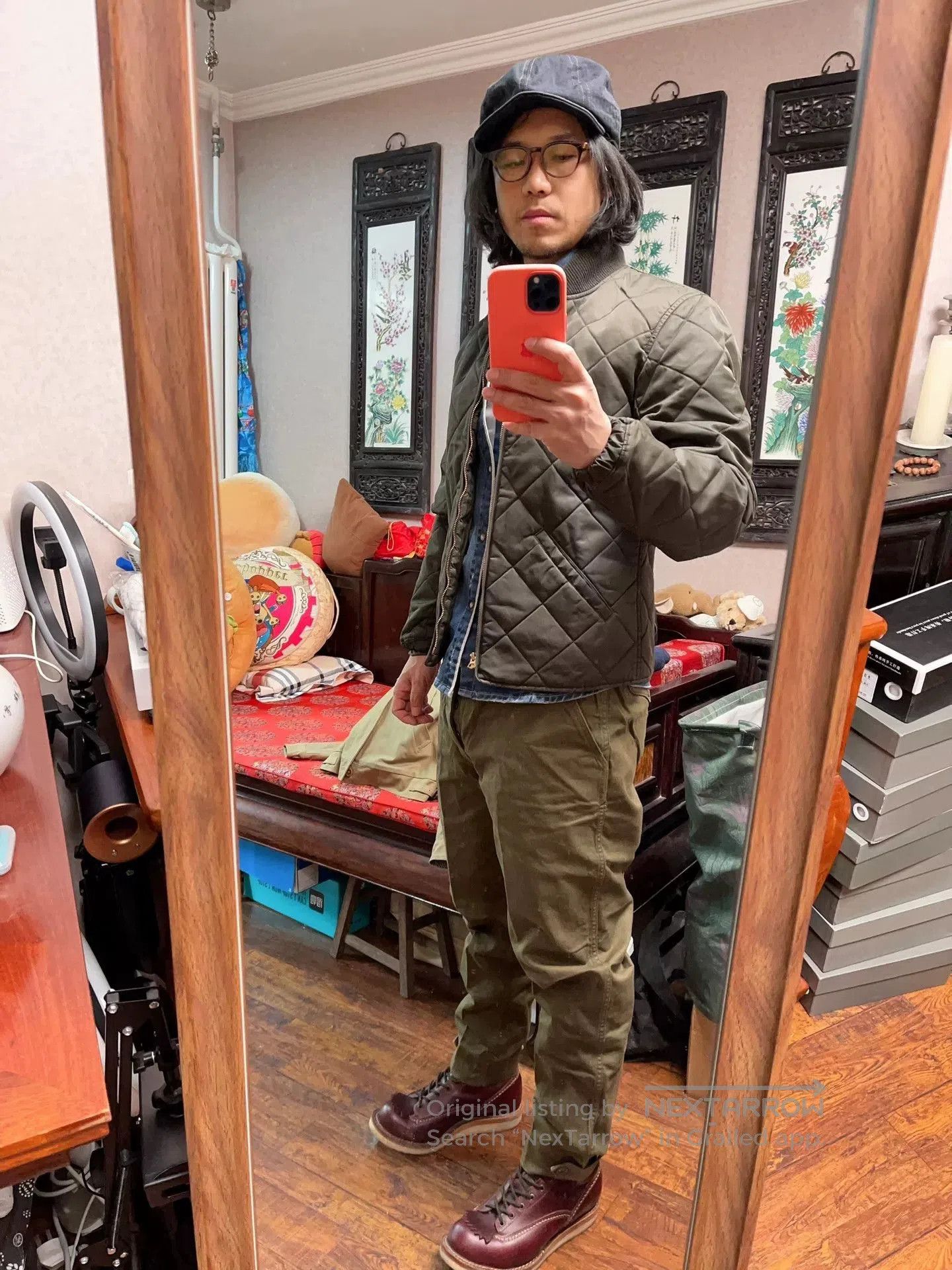 RRL Ralph Lauren Ralph Lauren Classic Quilted Cotton Jacket. Size US S / EU 44-46 / 1 - 7 Thumbnail