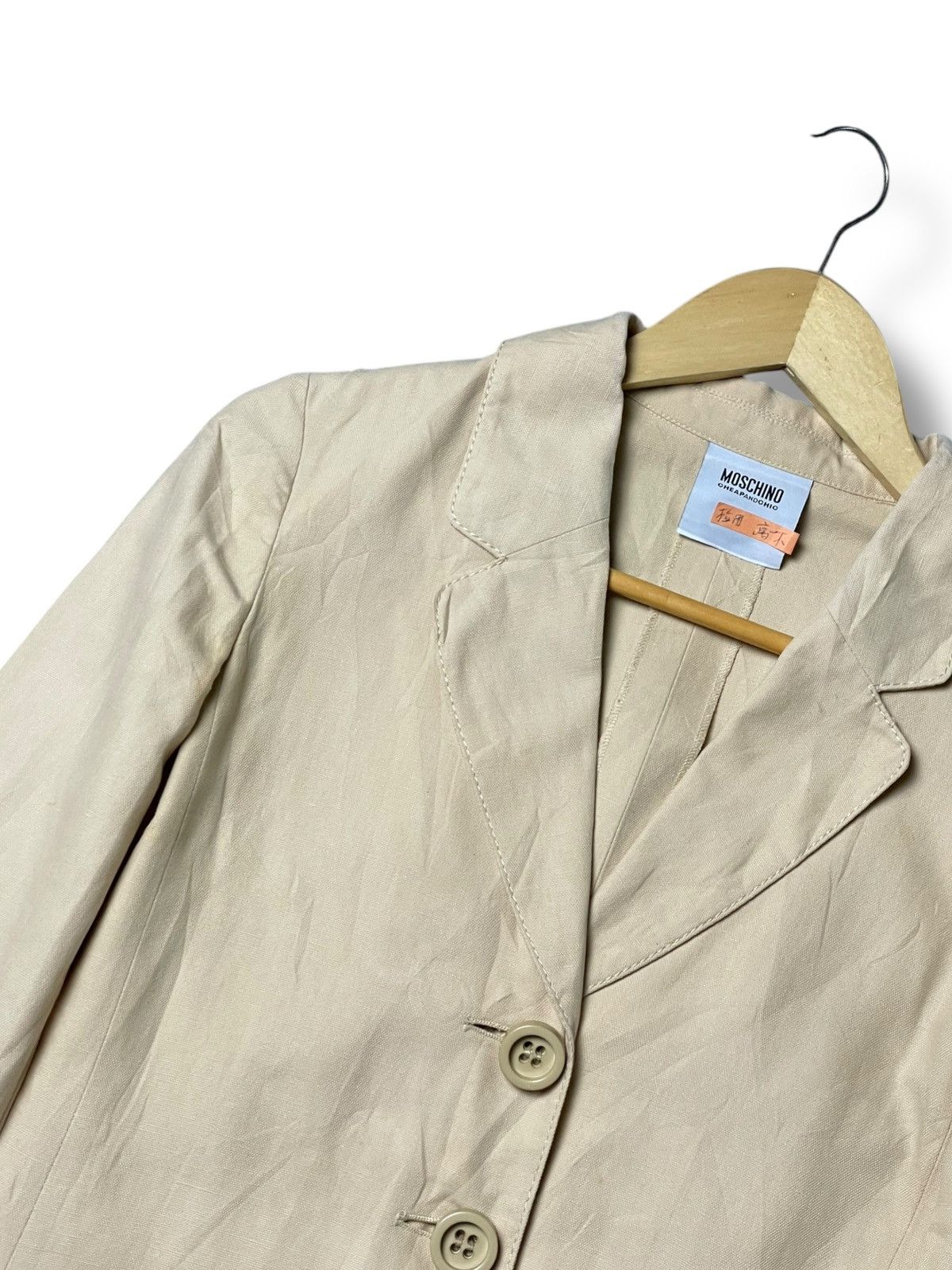 Japanese Brand × Moschino × Vintage Moschino Cheap&Chic Brand Crop Coat (94) Size XXS / US 00 / IT 34 - 2 Thumbnail