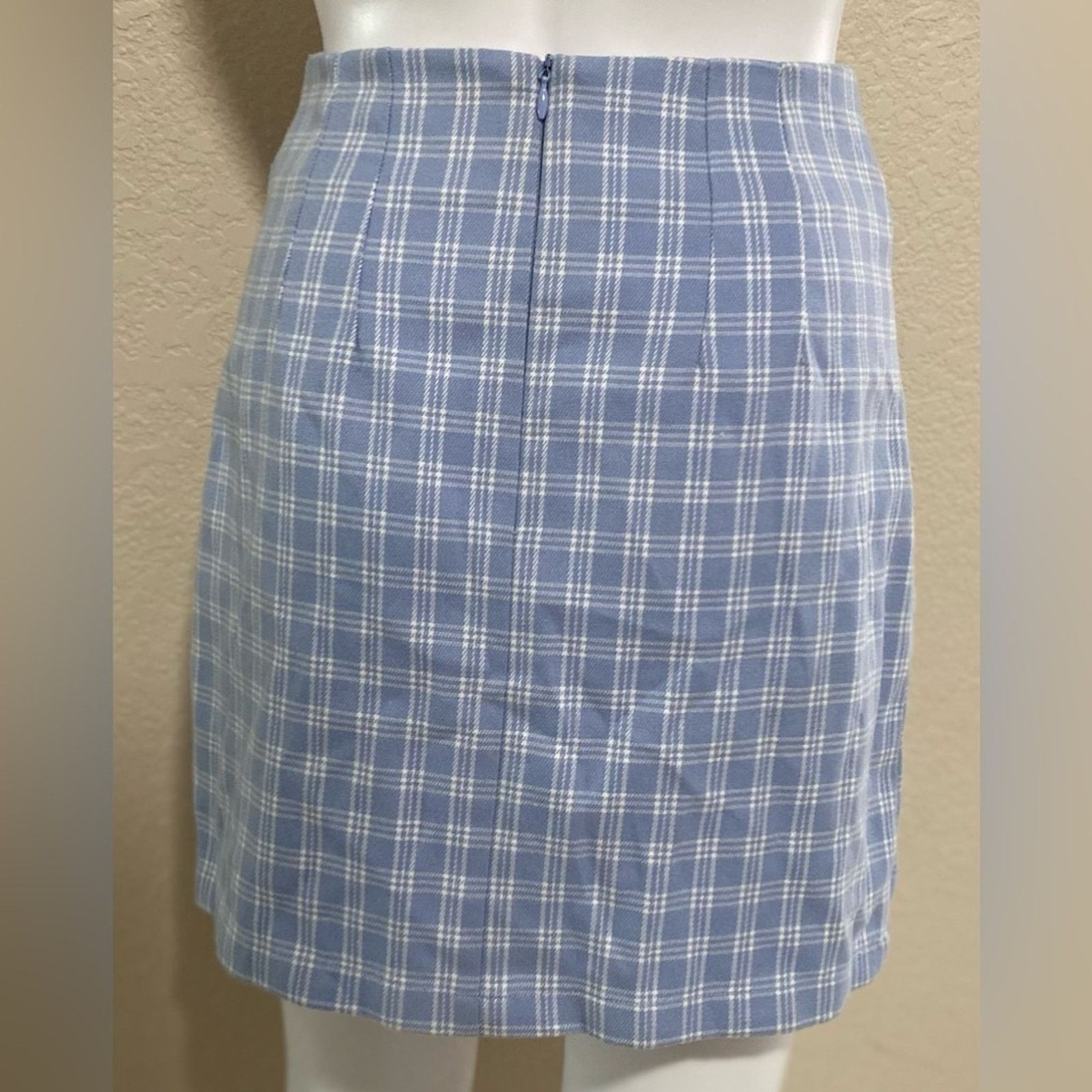 Brandy Melville John Galt x Brandy Melville | Plaid Mini Skirt| Small Size 22" - 2 Thumbnail