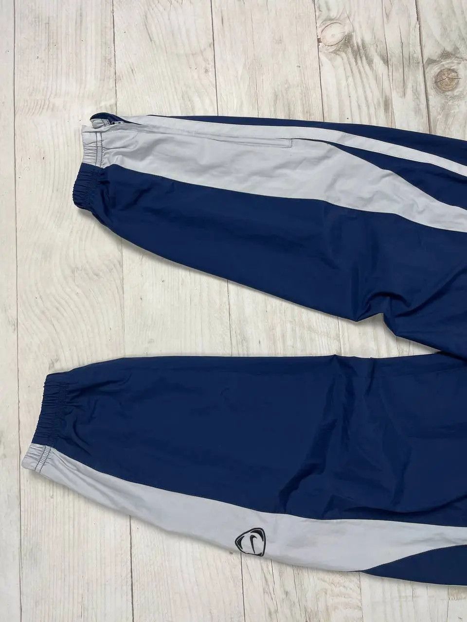 Nike Vintage Nike Track Pants 00s Swoosh Nylon Striped Size US 32 / EU 48 - 6 Thumbnail