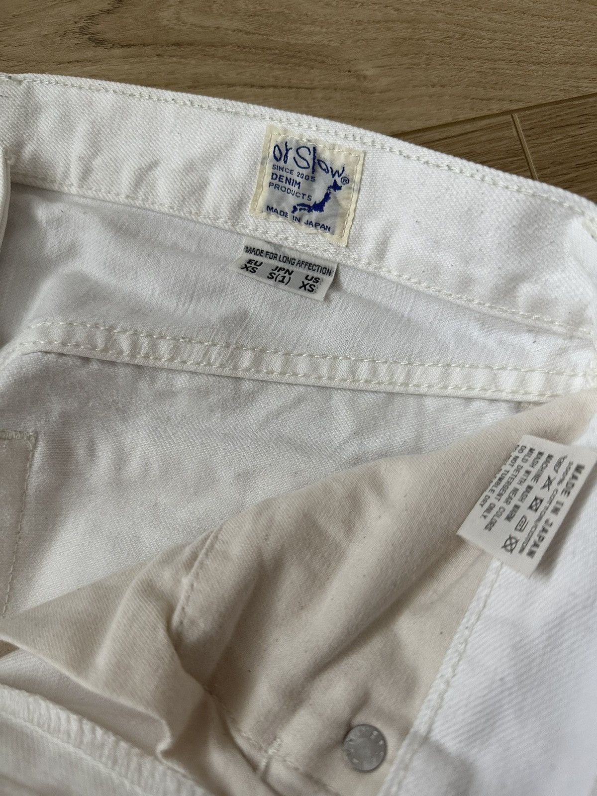 Orslow Orslow 107 Ivy Fit Jeans White Size US 29 - 6 Thumbnail