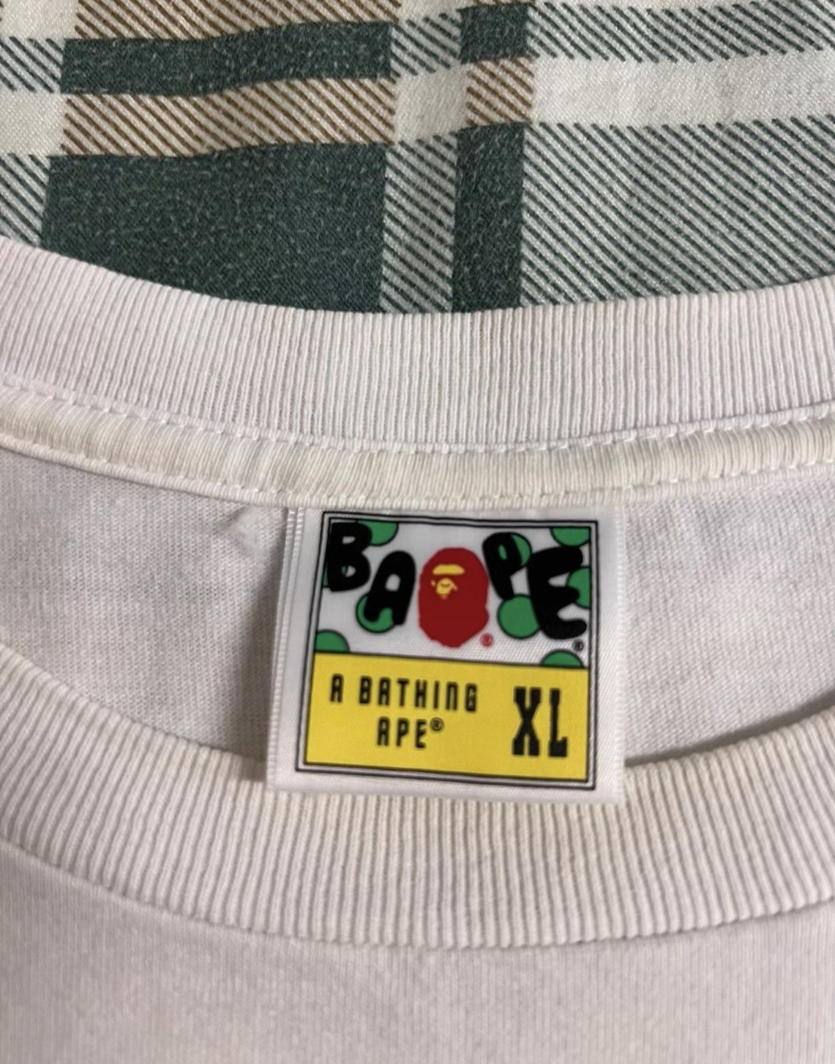 Bape BAPE OG Nigo era white short-sleeve Size US L / EU 52-54 / 3 - 3 Thumbnail