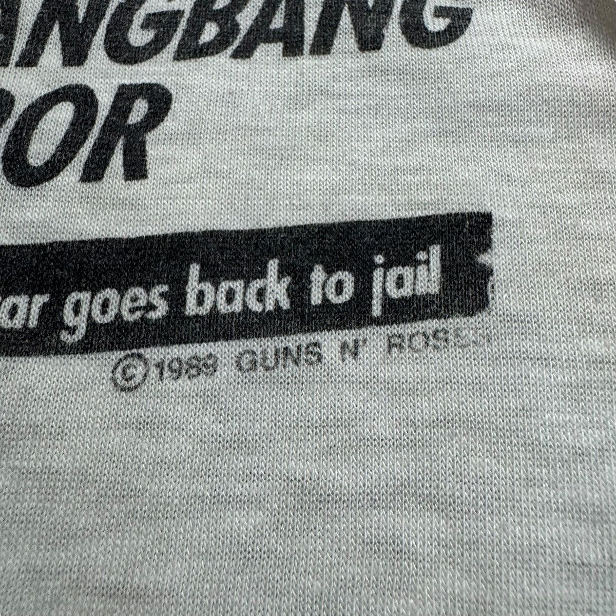 Vintage 1989 Guns N Roses GN’R Lies Album Promo Tshirt Size US M / EU 48-50 / 2 - 5 Thumbnail