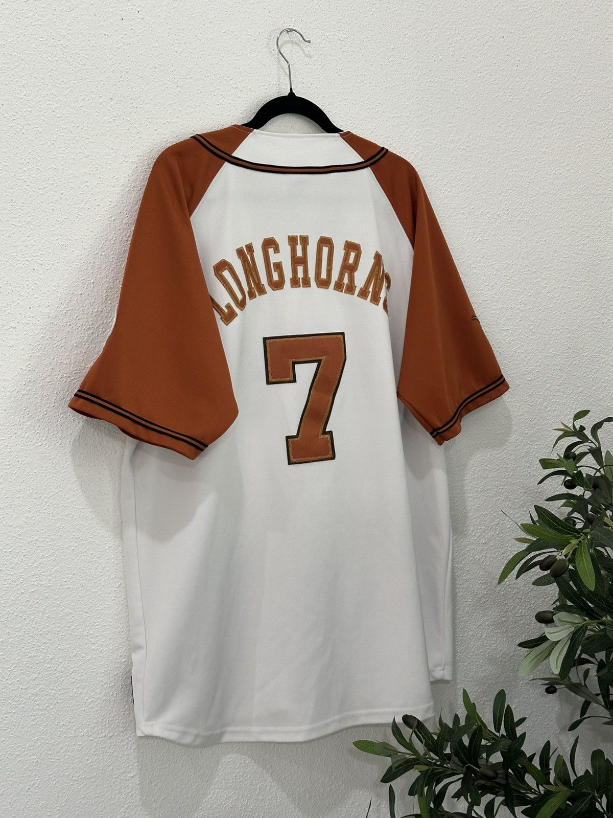 Colosseum Athletics Vintage 90s Colosseum Texas Longhorns Baseball Jersey #7 L Size US L / EU 52-54 / 3 - 6 Thumbnail