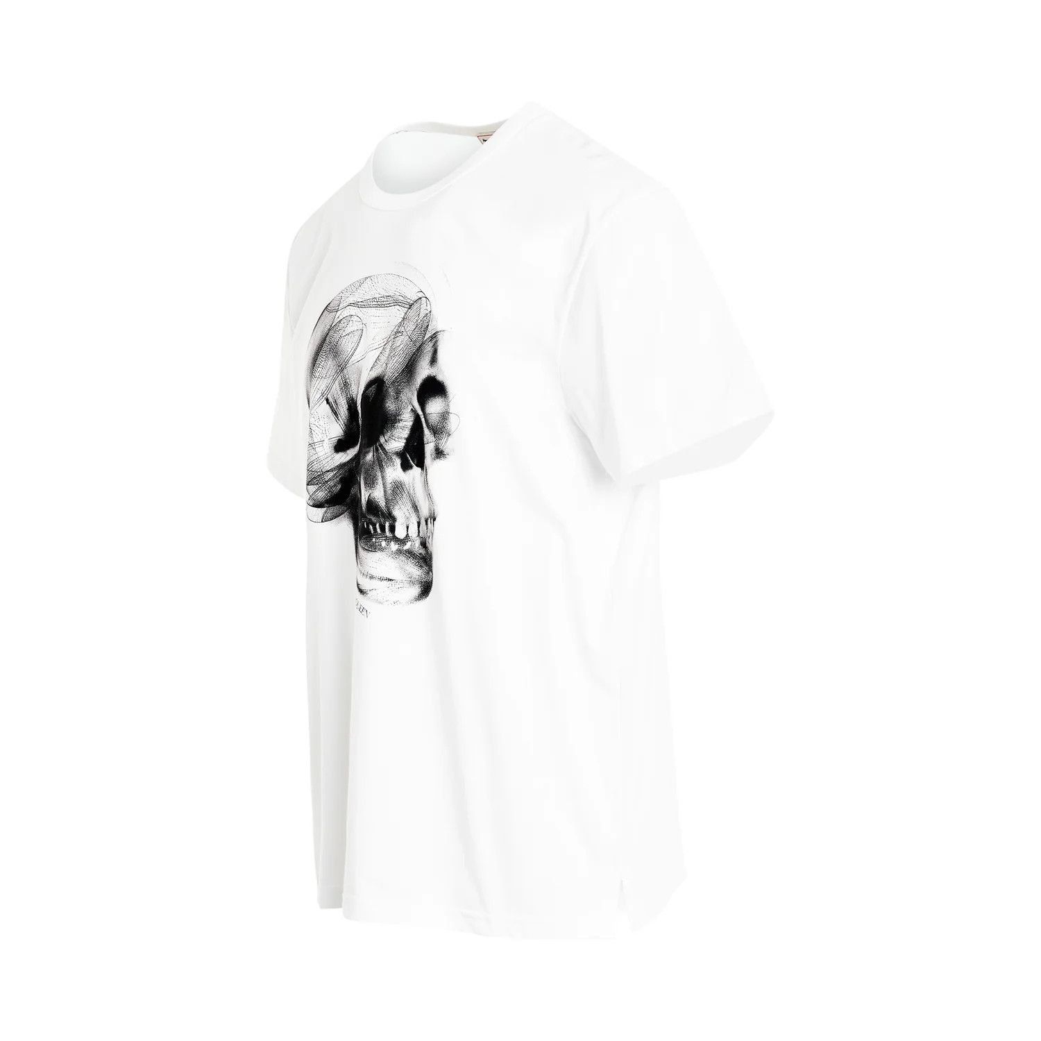 Alexander McQueen o1mris0824 T-Shirt in Black & White Size US L / EU 52-54 / 3 - 2 Thumbnail