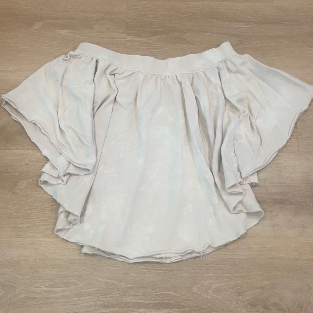 Free People Free People Kiss Me Off-The-Shoulder Top Cream Bleach Distressed Women’s Small Size S / US 4 / IT 40 - 2 Thumbnail