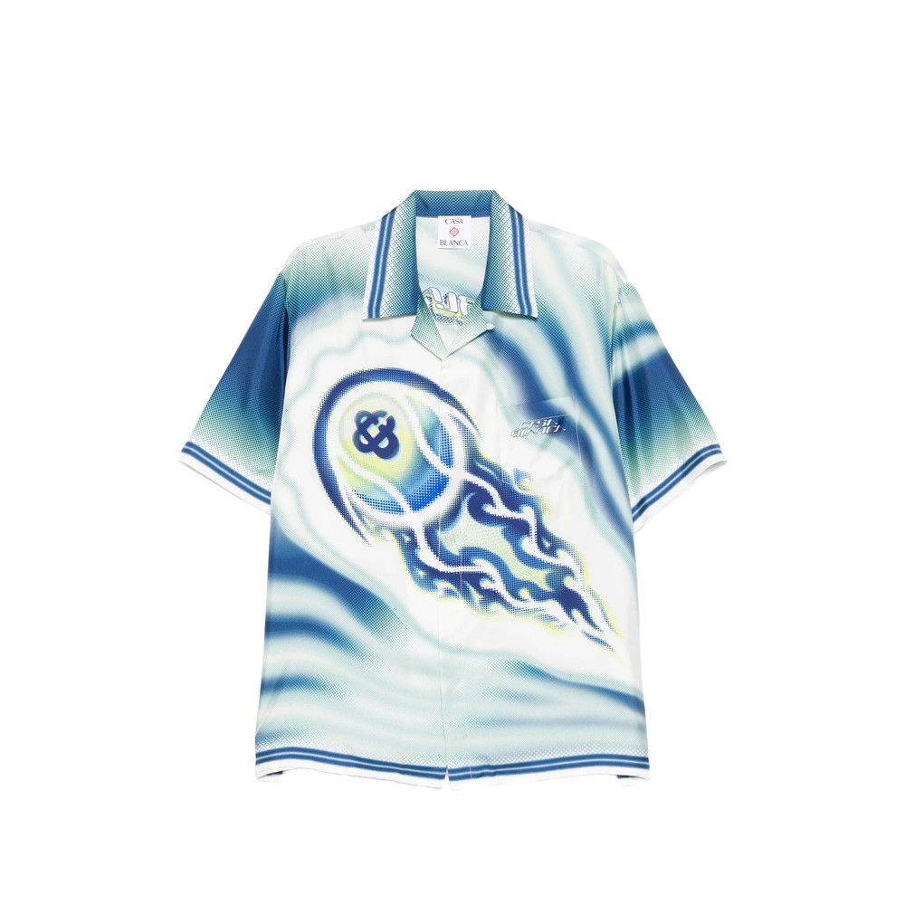 Casablanca Casablanca BLUE Shirts Size US L / EU 52-54 / 3 - 1 Thumbnail