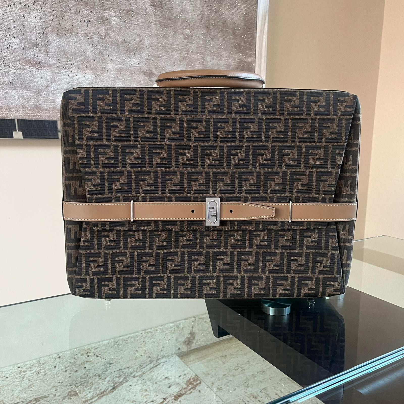 Suitcase / Luggage / Briefcase Leather Interior Monogram