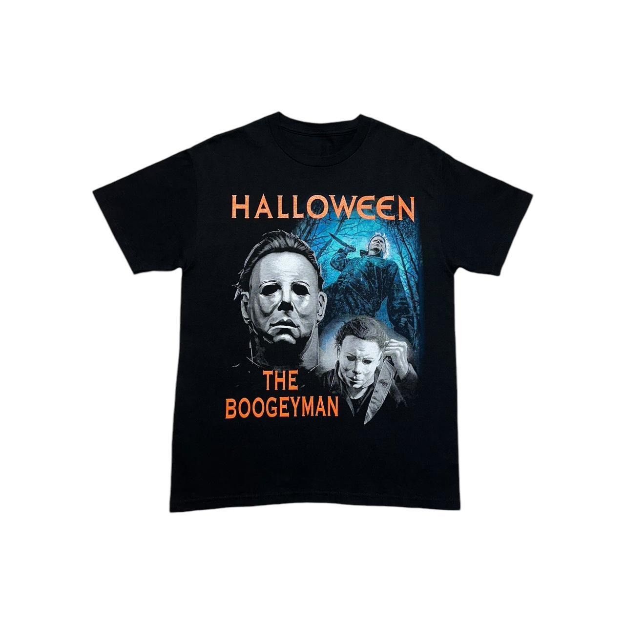Hanes × Vintage Y2K Halloween Michael Myers Knife T-Shirt Size US S / EU 44-46 / 1 - 1 Thumbnail