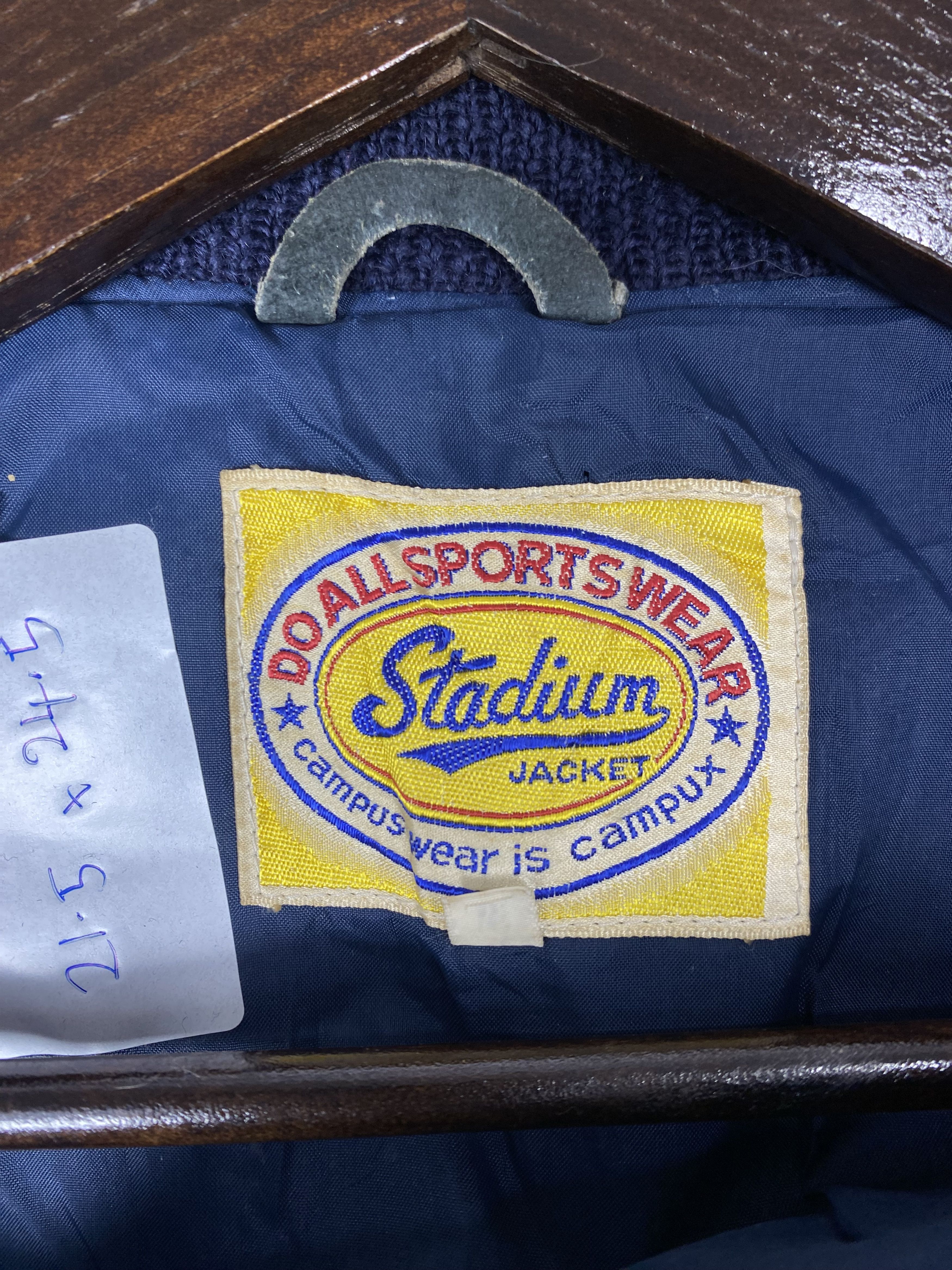 MLB Vintage Stadium Jacket Varsity Jacket DJ0345 Size US M / EU 48-50 / 2 - 8 Thumbnail