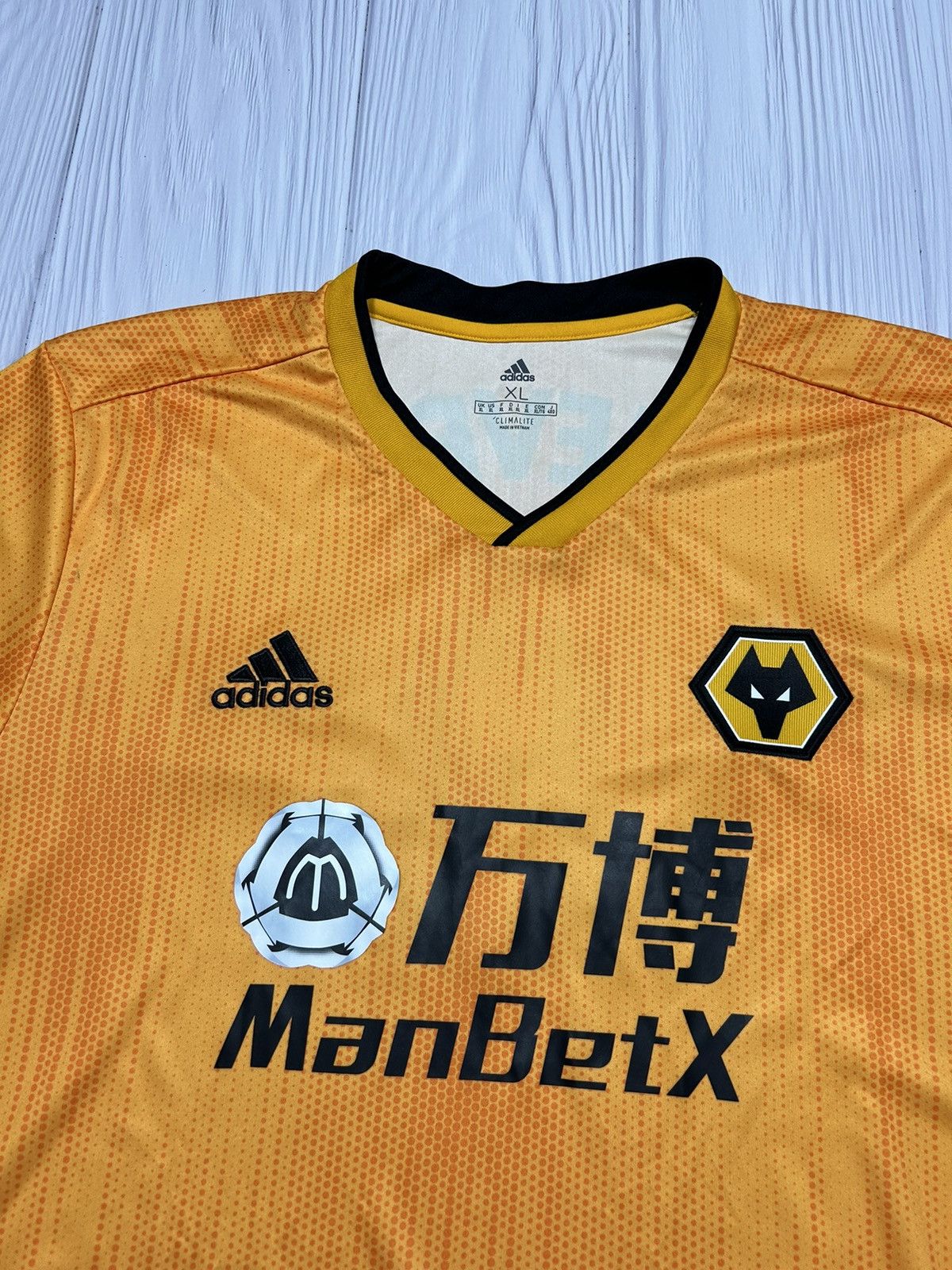 Adidas NEVES 8 Wolverhampton 2018/19 Adidas Soccer Jersey Size XL Size US XL / EU 56 / 4 - 5 Thumbnail
