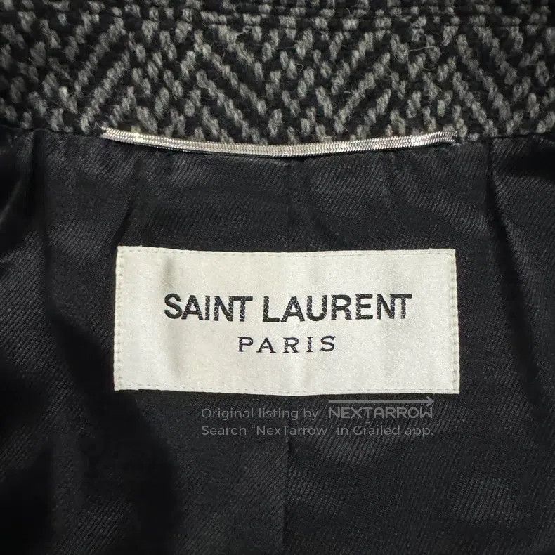 Saint Laurent Paris Saint Laurent Paris Double Layer Knit Wool Coat Size US S / EU 44-46 / 1 - 4 Thumbnail