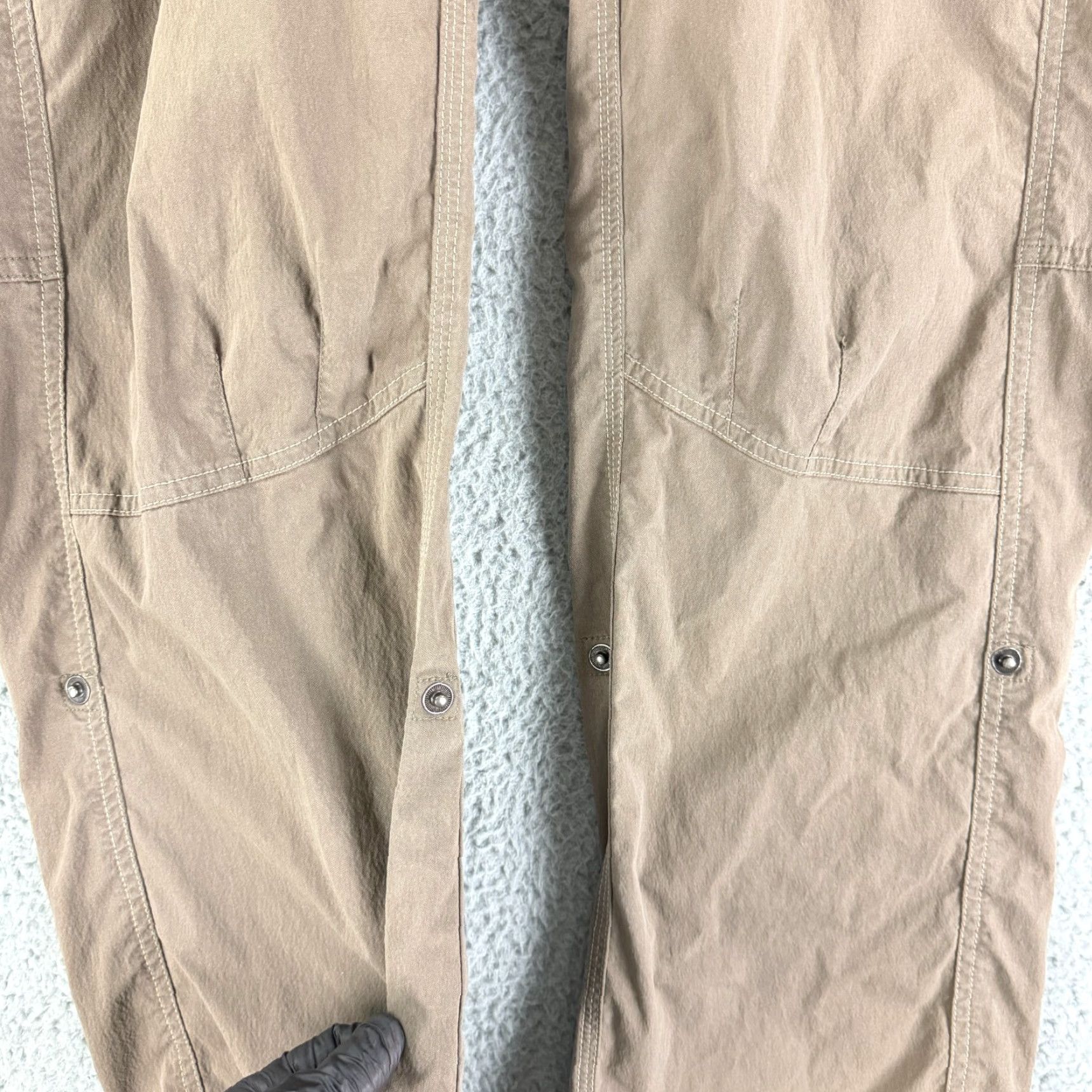 Vintage Kuhl Splash Cargo Roll Up Pant Womens Size 14 Brown Straight Leg Hiking Outdoor Pants Size 36" / US 14 / IT 50 - 7 Thumbnail