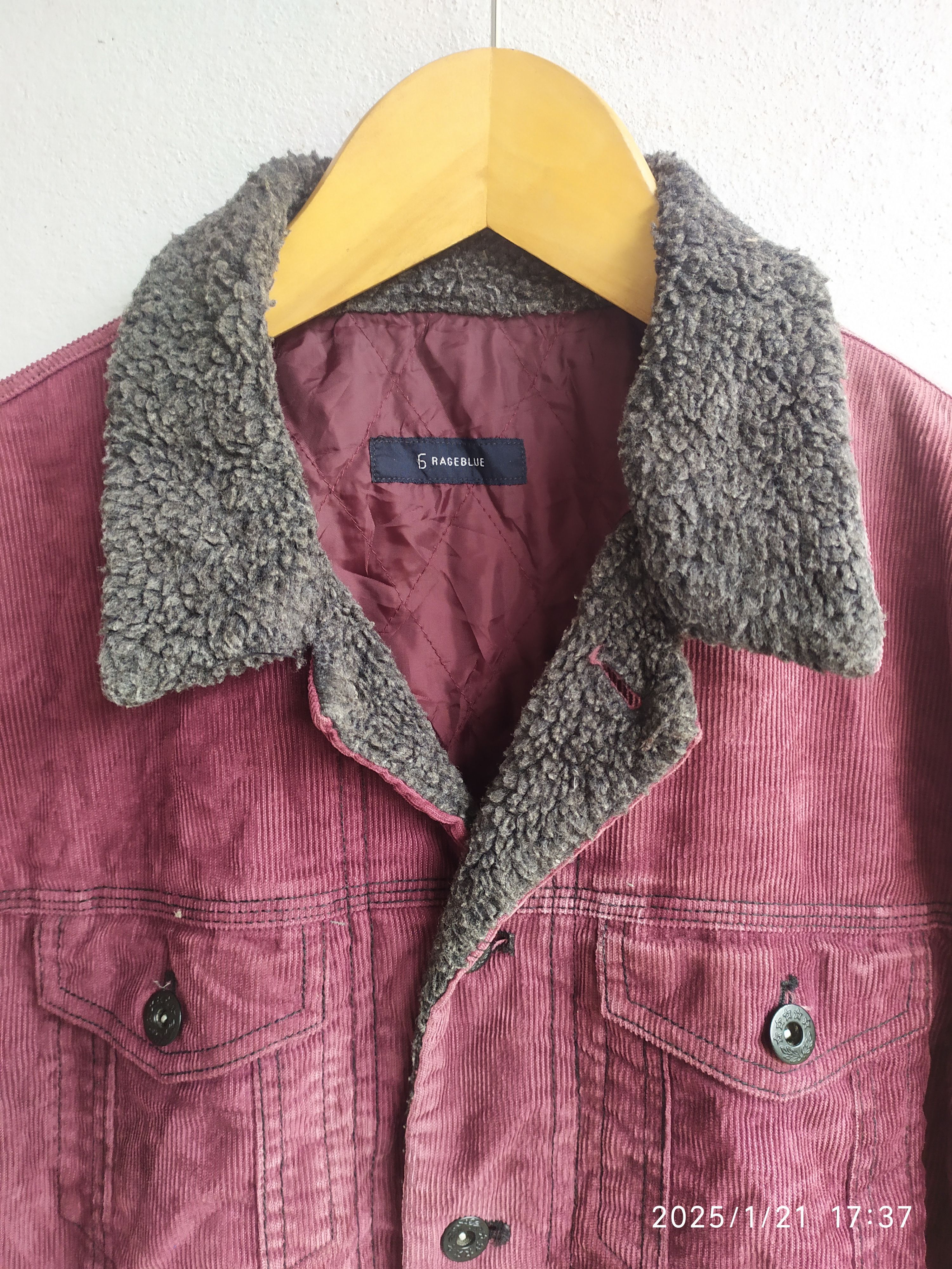 If Six Was Nine × Japanese Brand × Le Grande Bleu (L.G.B.) Japanese brand 6 Rageblue Curduroy Jacket Size US M / EU 48-50 / 2 - 5 Thumbnail