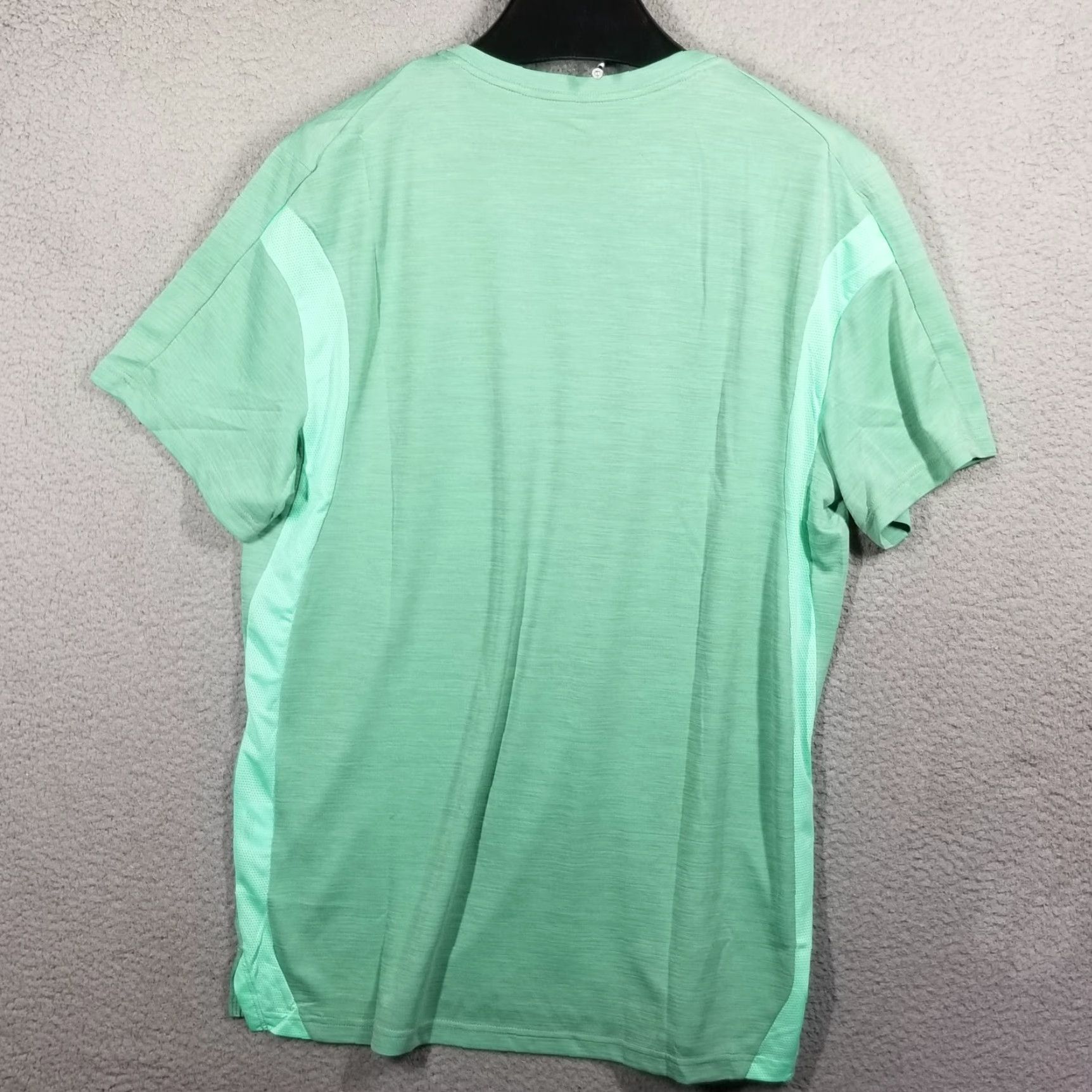 Nike Nike Pro Shirt Men Large Training Hyper Dry Veneer T-Shirt Jungle Green Pro Nike Shirt Training Jersey Polyester 100% Jersey Pro Size US L / EU 52-54 / 3 - 2 Thumbnail