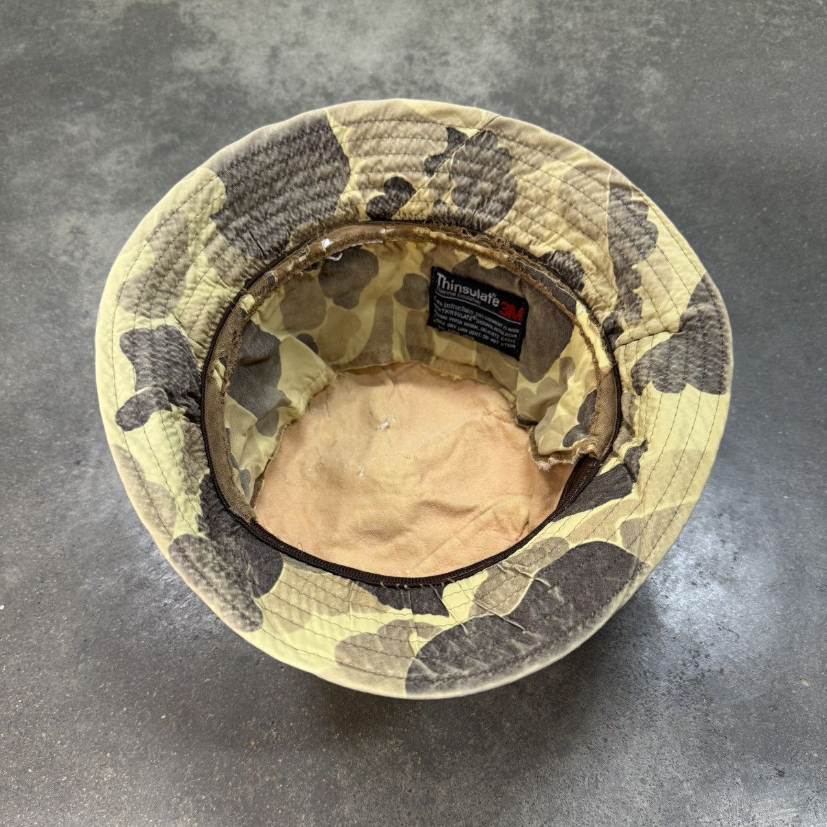 Vintage Vintage Thinsulate Camo Bucket Hat Outdoor Military USA Made Size ONE SIZE - 5 Thumbnail