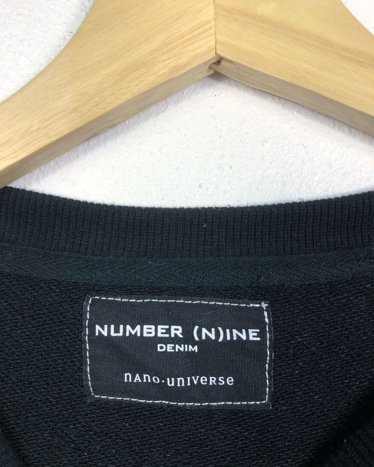 NANO universe × Number (N)ine Rare Number (N)ine Japan X Nano Universe Spellout Sweatshirt Size US L / EU 52-54 / 3 - 10 Thumbnail