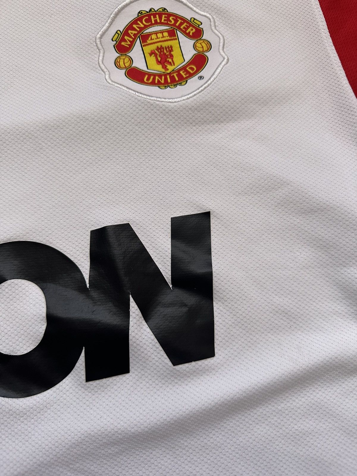 Nike 2010/11 Nike Manchester United FC Away Soccer Jersey Size US L / EU 52-54 / 3 - 8 Thumbnail
