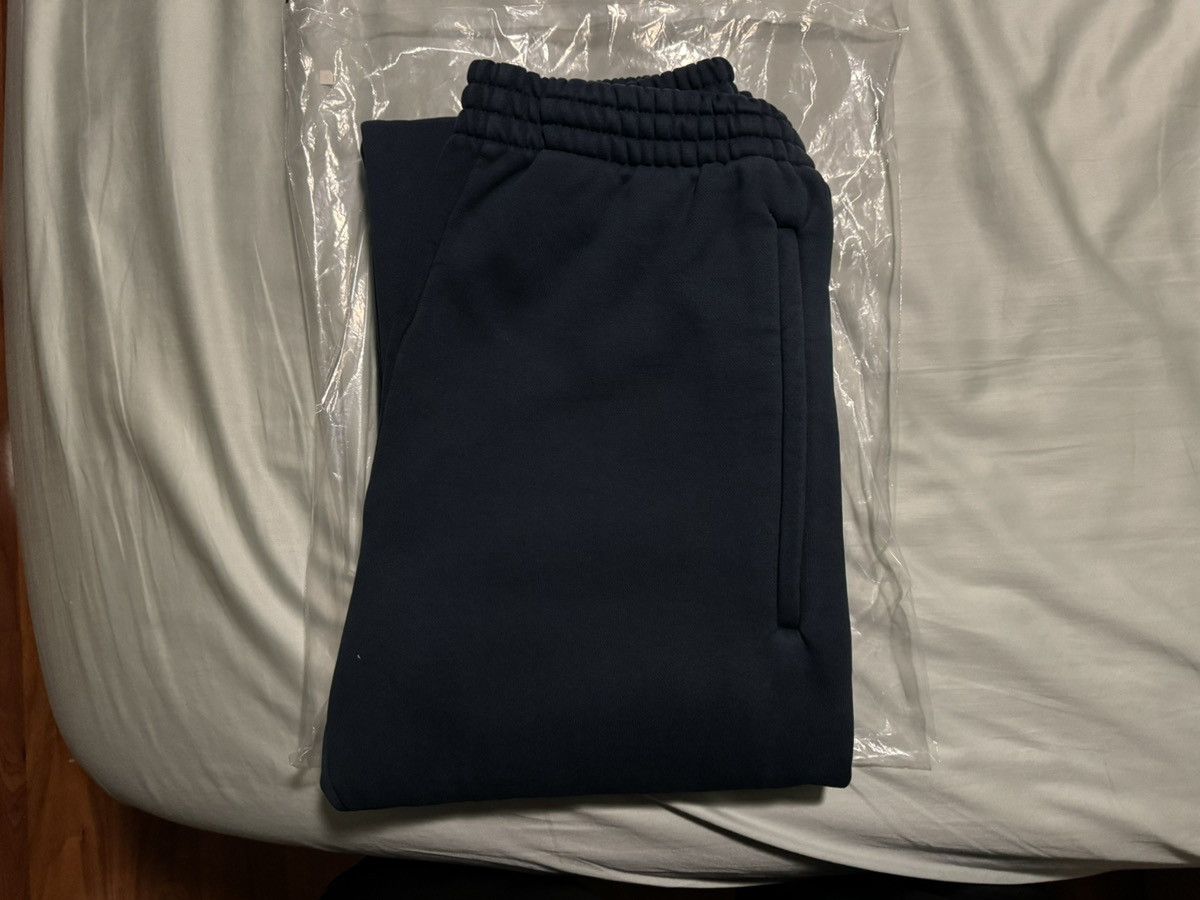 Yeezy M Gap pant × Navy sweat