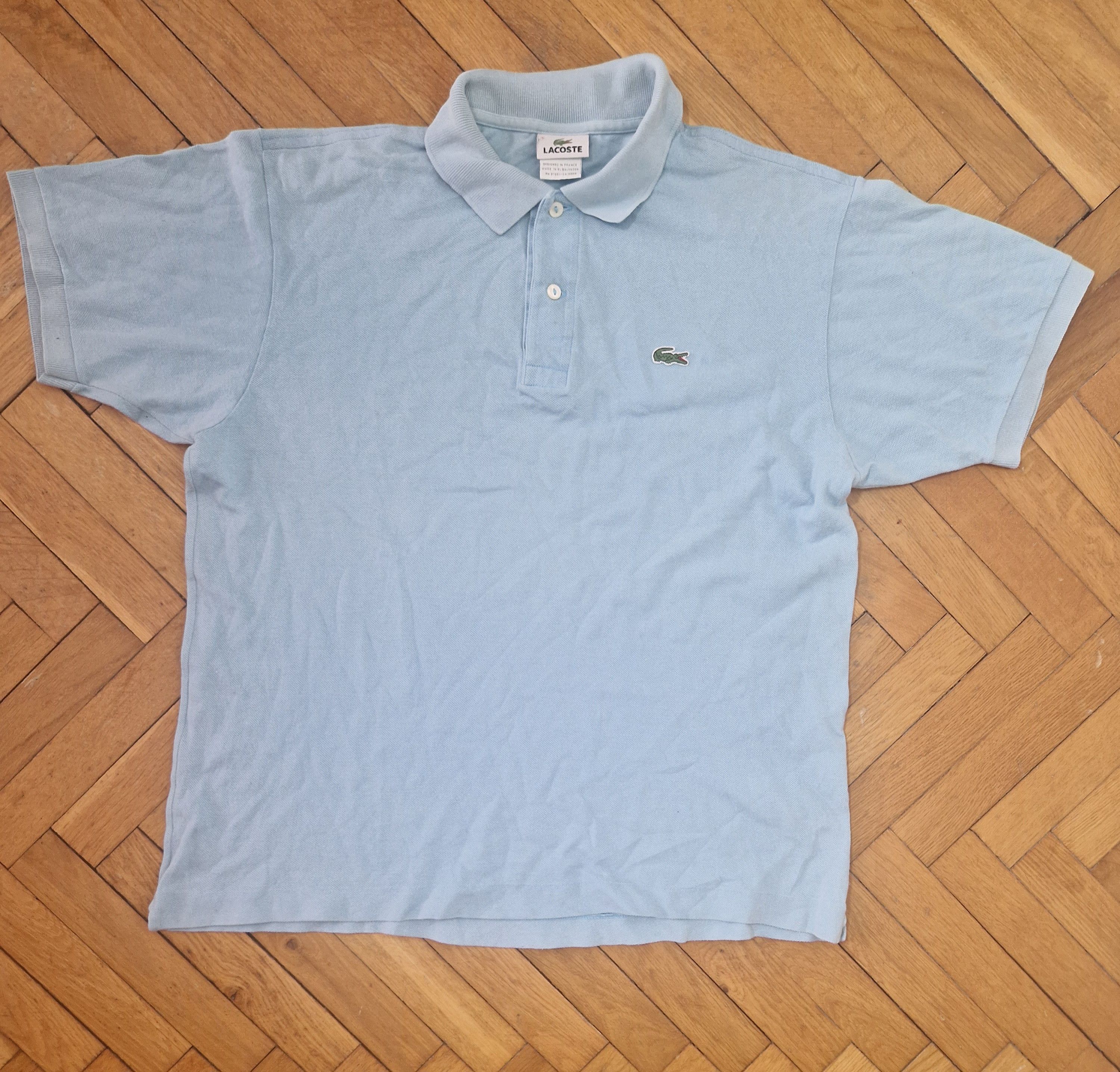 Lacoste Lacoste baby blue polo tee Size US XL / EU 56 / 4 - 1 Thumbnail