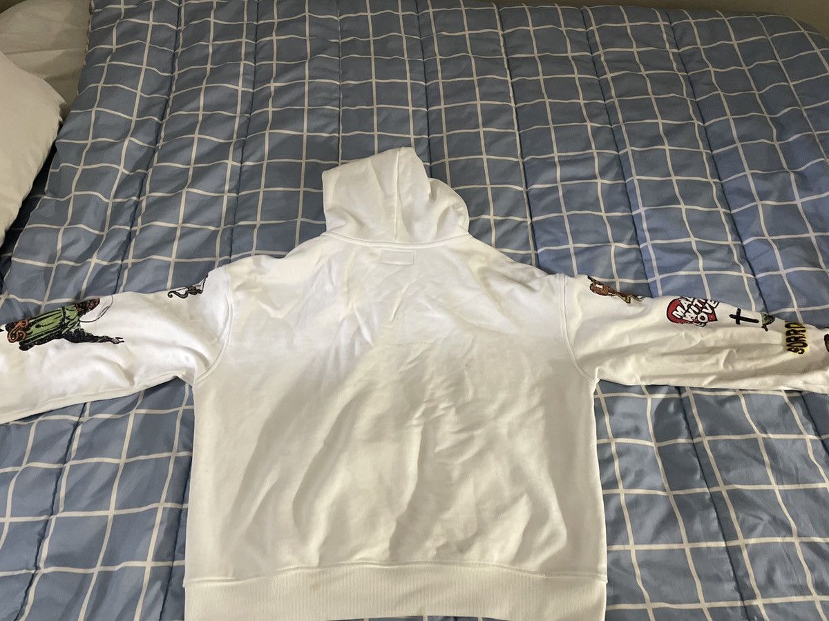 Japanese Brand 12 OZ. SORROWS "CREATE MIRACLES" HOODIE Size US L / EU 52-54 / 3 - 3 Thumbnail