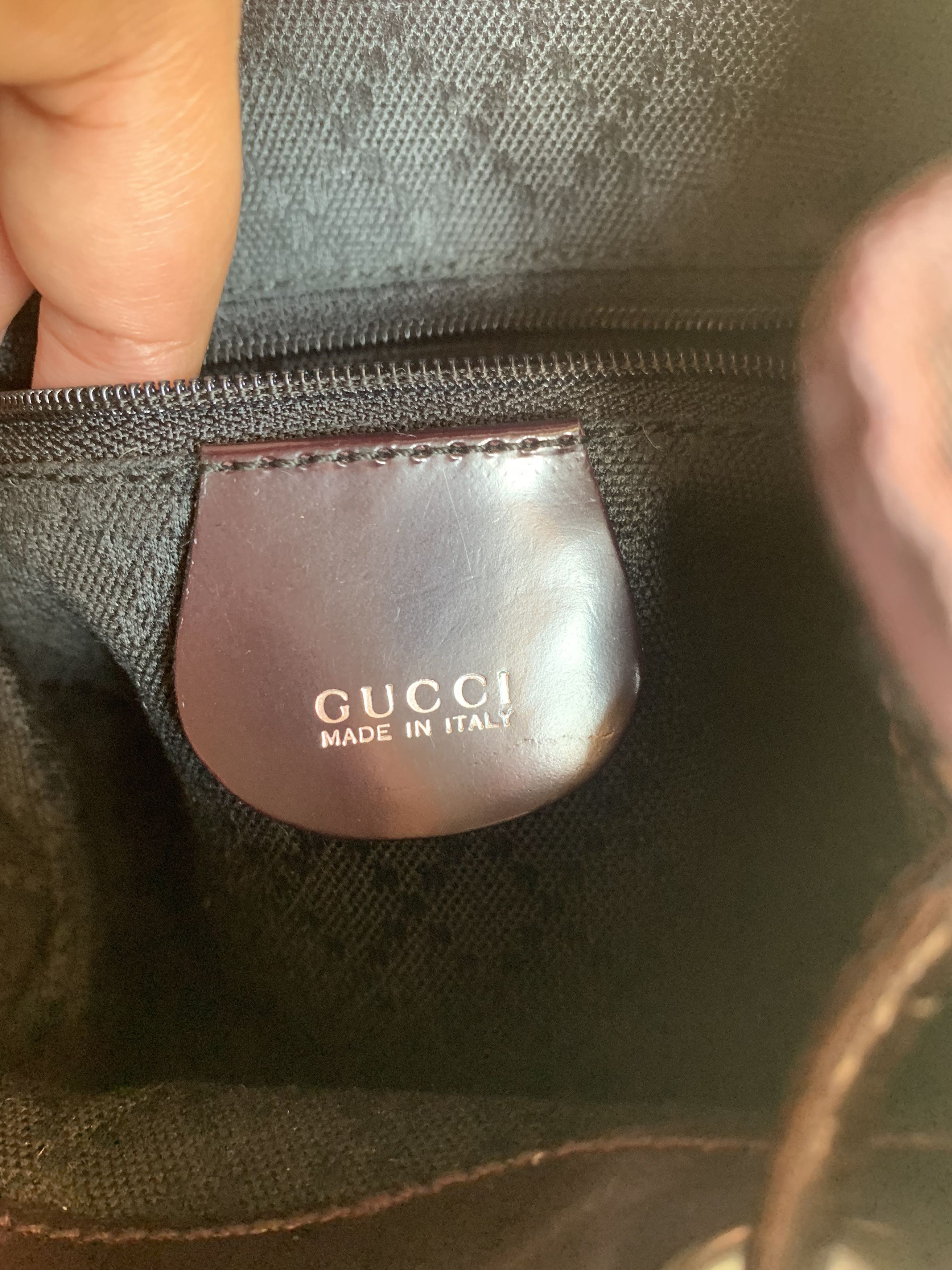 Gucci Gucci Bamboo Backpack Mini Black Canvas/Leather/Nylon Size ONE SIZE - 20 Thumbnail