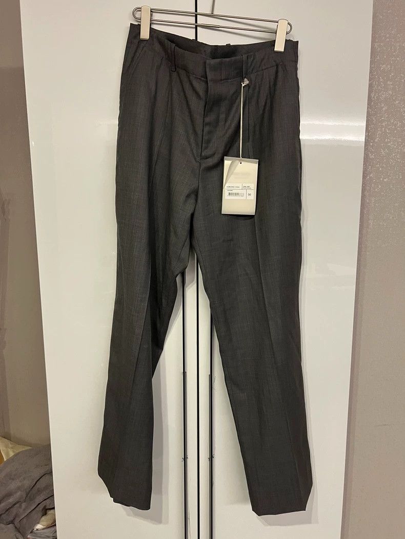 Our Legacy our legacy 24Aw pleated woollen trousers 2504-Nextarrow Size US 34 / EU 50 - 1 Thumbnail