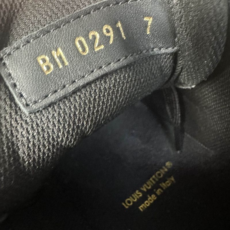 Louis Vuitton Nigo x Louis Vuitton Black Casual Sneakers -2508 Size US 8.5 / IT 38.5 - 5 Thumbnail