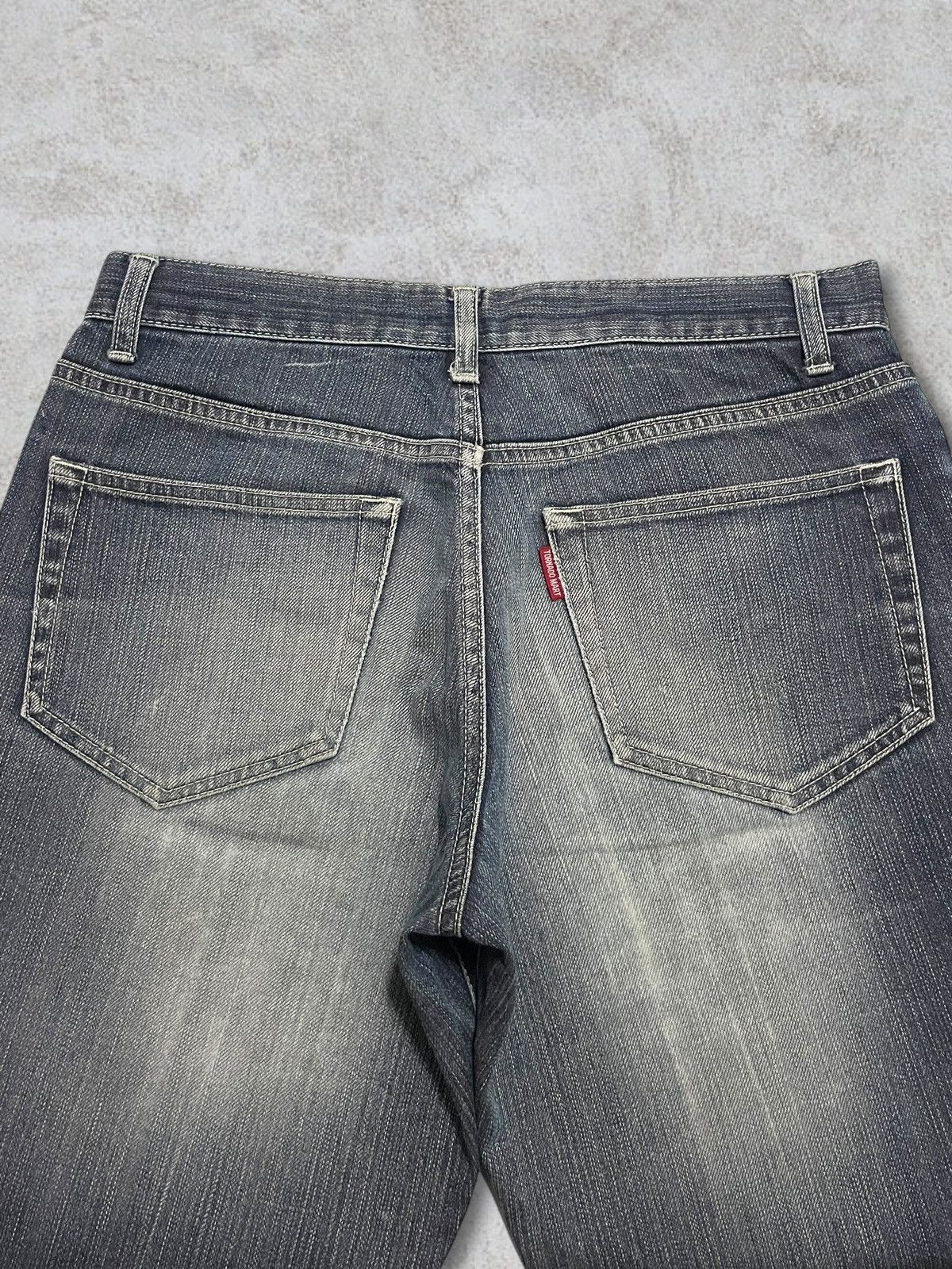 Tornado Mart Vintage Tornado Mart Paint Splatter Button Fly Bootcut Jeans Size US 30 / EU 46 - 8 Thumbnail