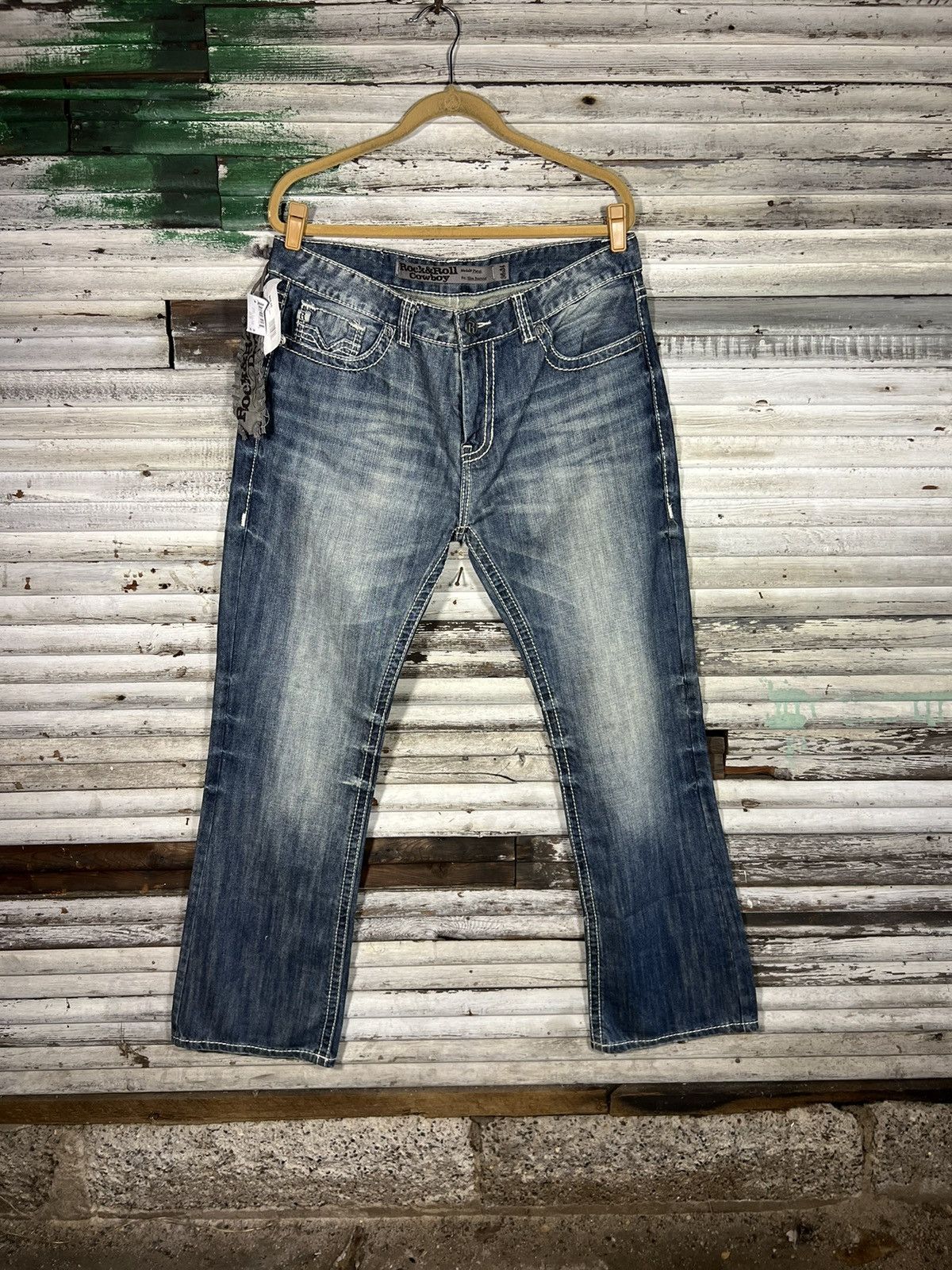 Other Rock & Roll Denim Jeans 36 x 34 Size US 36 / EU 52 - 1 Thumbnail
