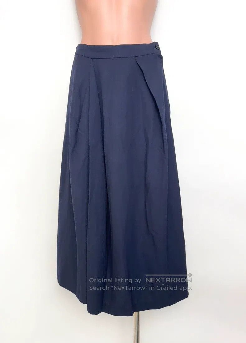 Yohji Yamamoto Yohji Yamamoto size ss Marubi Dark Blue Skirt Size 24" / US 00 / IT 34 - 1 Thumbnail