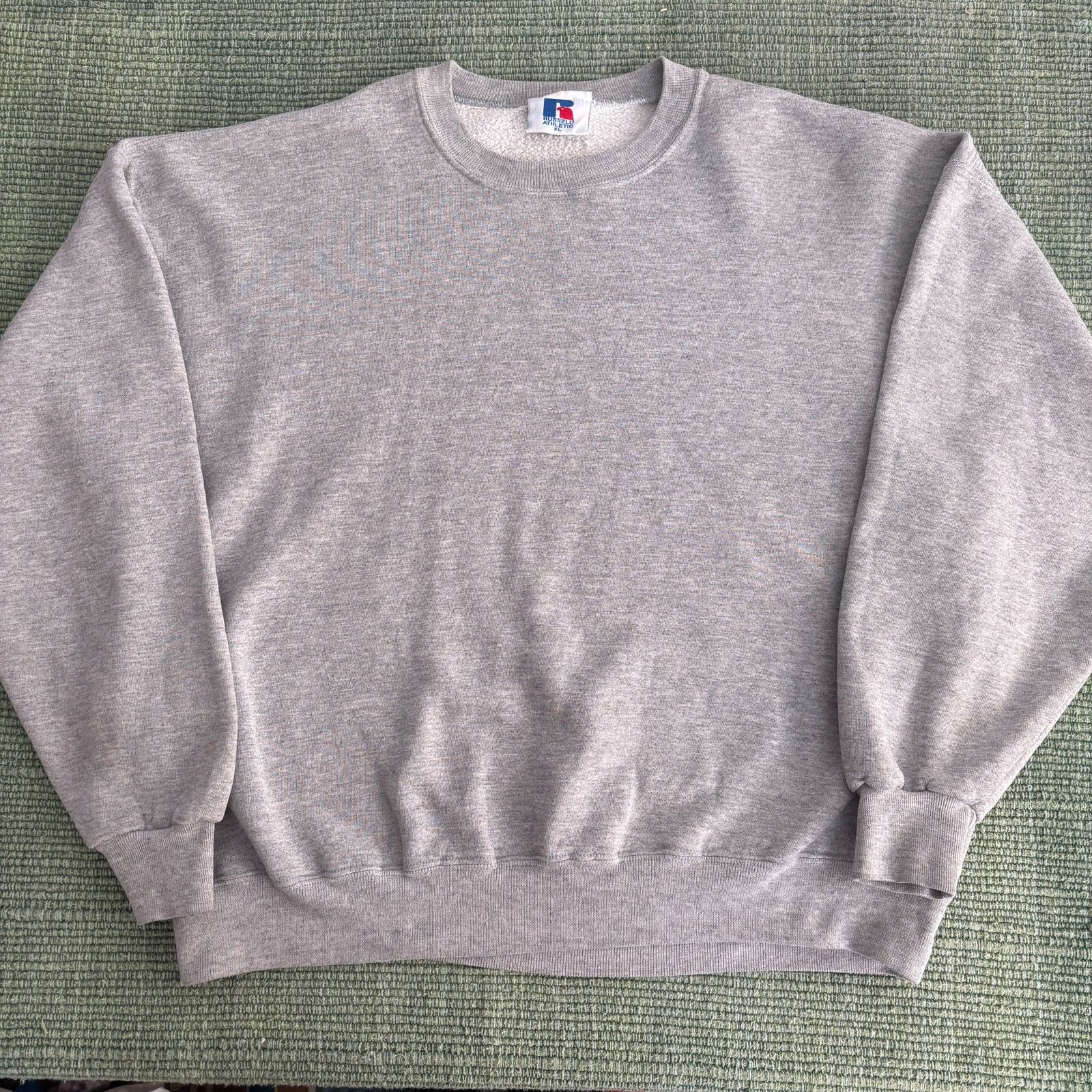 Russell Athletic Vintage 1980s blank gray Russell Athletic sweatshirt size XL Size US XL / EU 56 / 4 - 1 Thumbnail