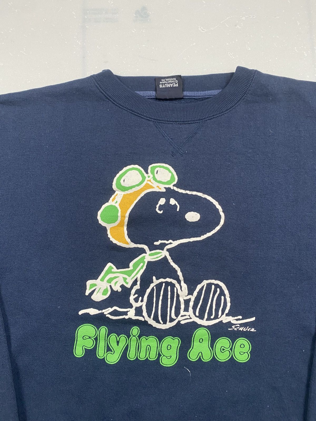 Peanuts Vintage y2k Peanuts Schulz Flying Ace Boxy Crewneck Size US M / EU 48-50 / 2 - 2 Thumbnail
