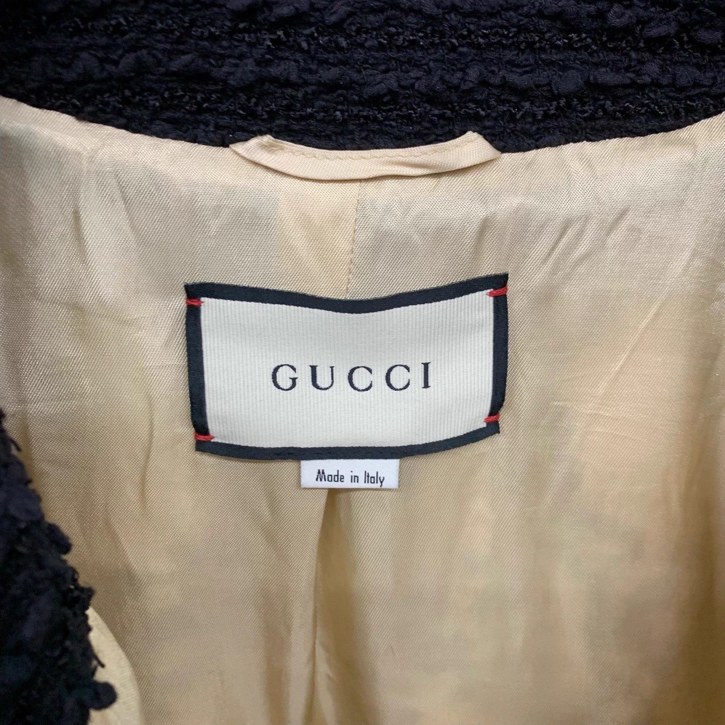 Gucci GUCCI GG Monogram Tweed Long Sleeve Jacket Size XS / US 0-2 / IT 36-38 - 2 Thumbnail