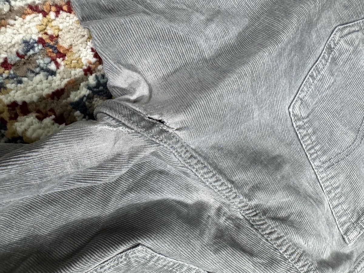 Levi's × Vintage Levi's Baggy Corduroy Denim Washed Black Jeans Pants Vintage Size US 36 / EU 52 - 6 Thumbnail