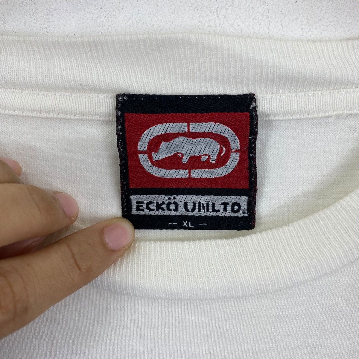 Ecko Unltd. × Vintage Vintage 00's ECKO UNLTD Big Logo Graphic Tee Shirt Size US XL / EU 56 / 4 - 6 Thumbnail