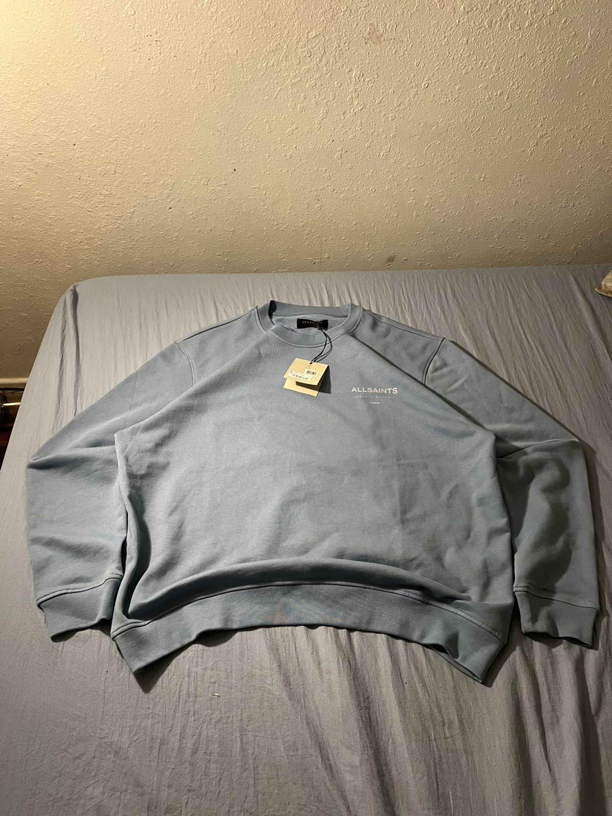 Allsaints All-Saints Crew Neck Sweatshirt Size US L / EU 52-54 / 3 - 1 Thumbnail