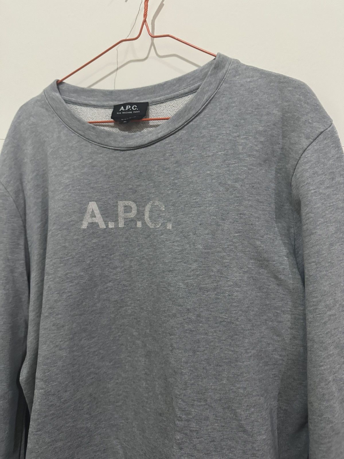 A.P.C. Apc crewneck sweater Size US XL / EU 56 / 4 - 5 Thumbnail
