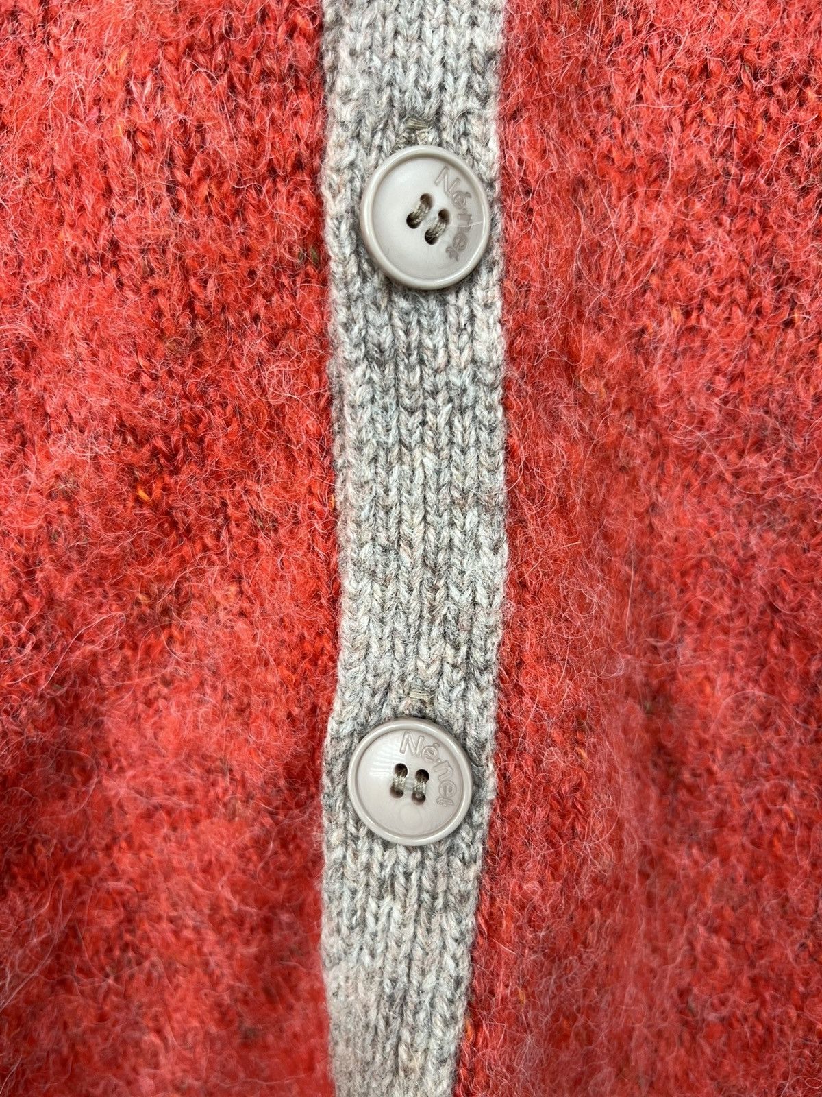 Ne-Net Ne-net Kazuaki Takashima Knit Cardigan Mohair Size M / US 6-8 / IT 42-44 - 4 Thumbnail