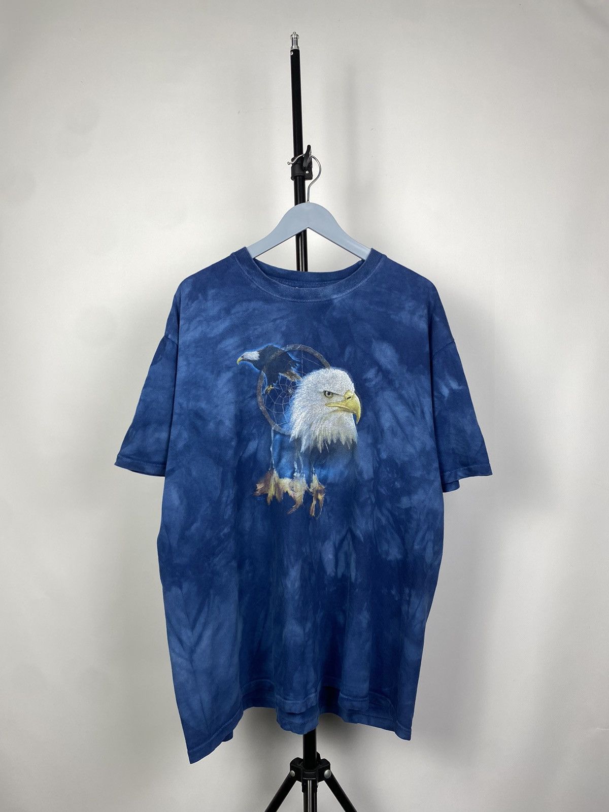 Band Tees × Vintage Vintage T-Shirt Eagle Made in USA Big American Bald Eagle Size US L / EU 52-54 / 3 - 1 Thumbnail
