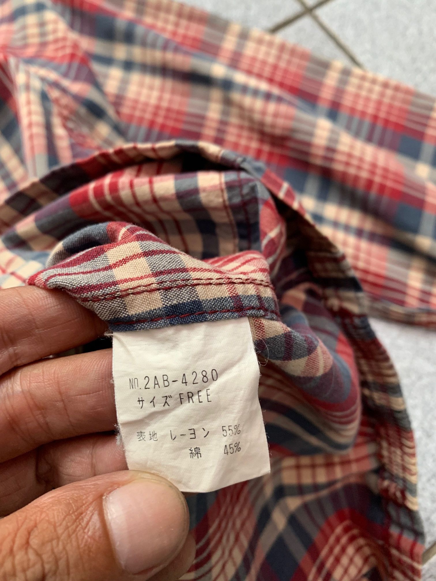 Hysteric Glamour Hysteric Glamour Plaid Jacket cotton Size US S / EU 44-46 / 1 - 9 Thumbnail