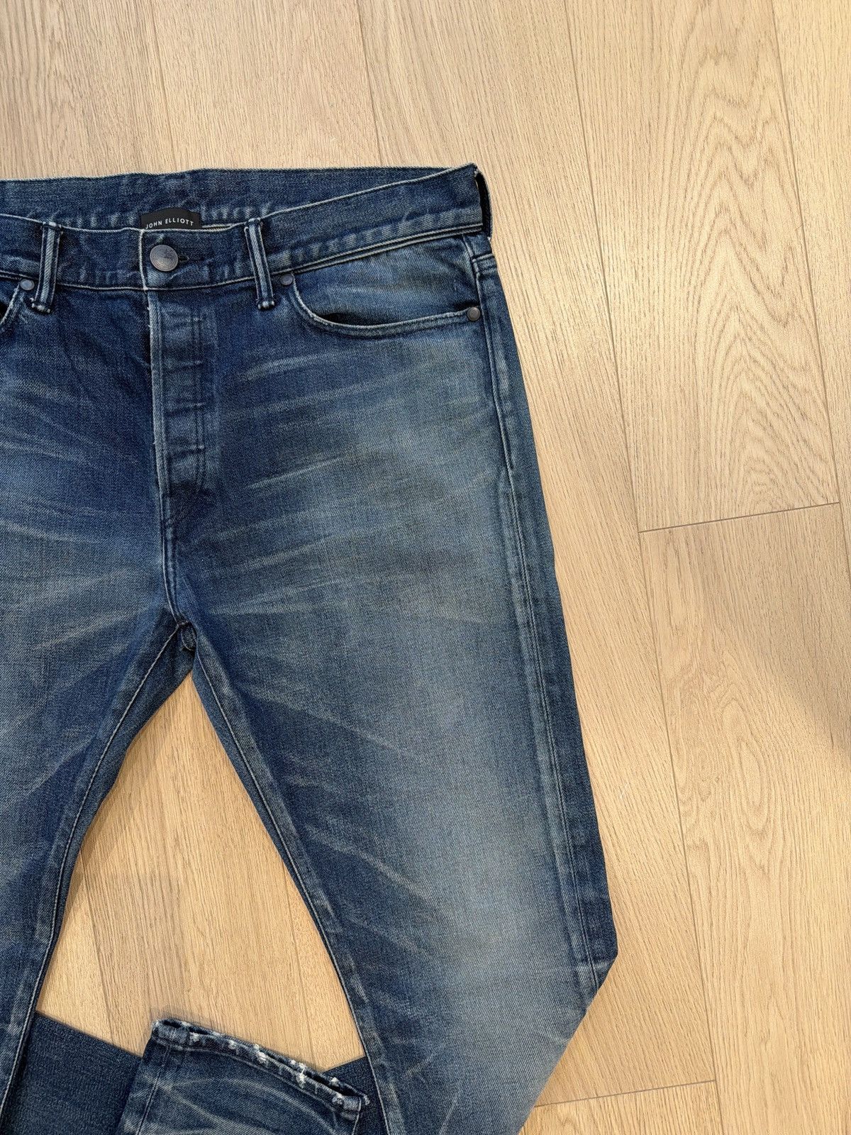 John Elliott Cast Denim Size US 33 - 5 Thumbnail