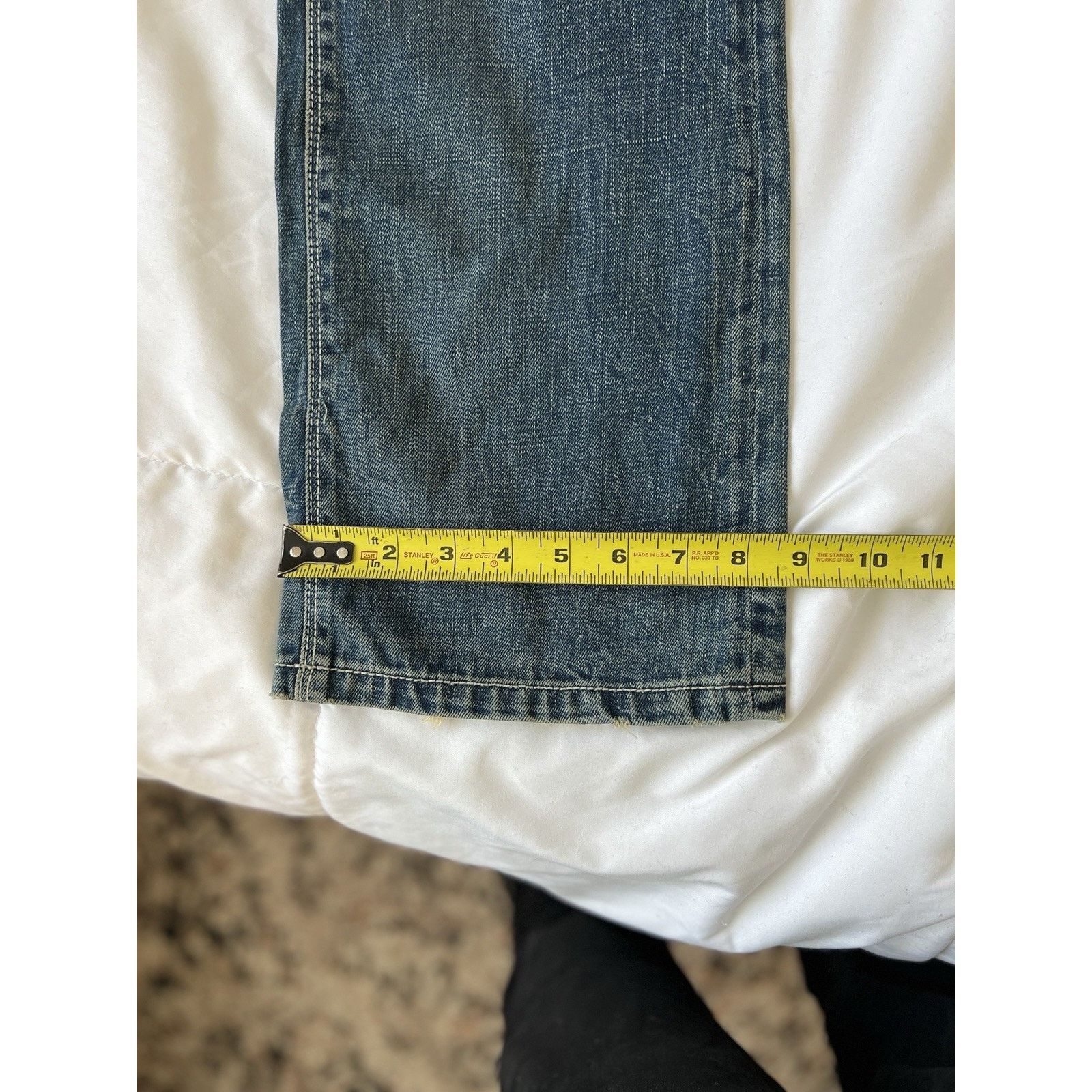 Rising Sun & Co. RS And CO Jeans Wide Leg Size 32 NWT Shane boot fit indigo Size US 32 / EU 48 - 11 Thumbnail