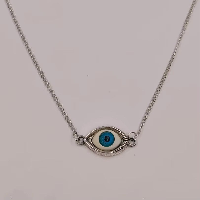 Jewelry Vintage Gothic Devil's Eye Necklace Size ONE SIZE - 5 Thumbnail