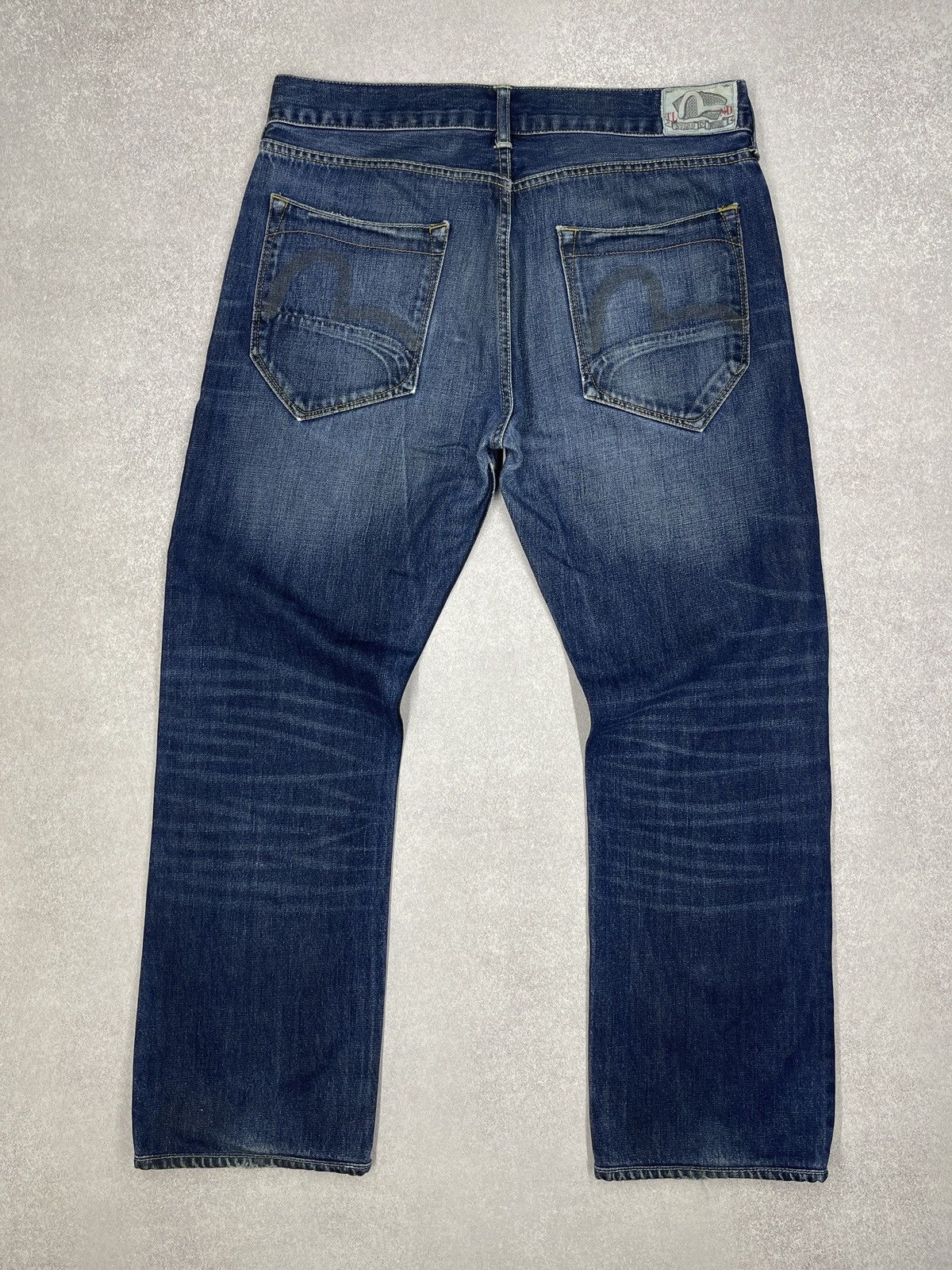 Evisu Vintage Evisu x Puma Denim Jeans Blue Collaboration Japanese Size US 36 / EU 52 - 2 Thumbnail
