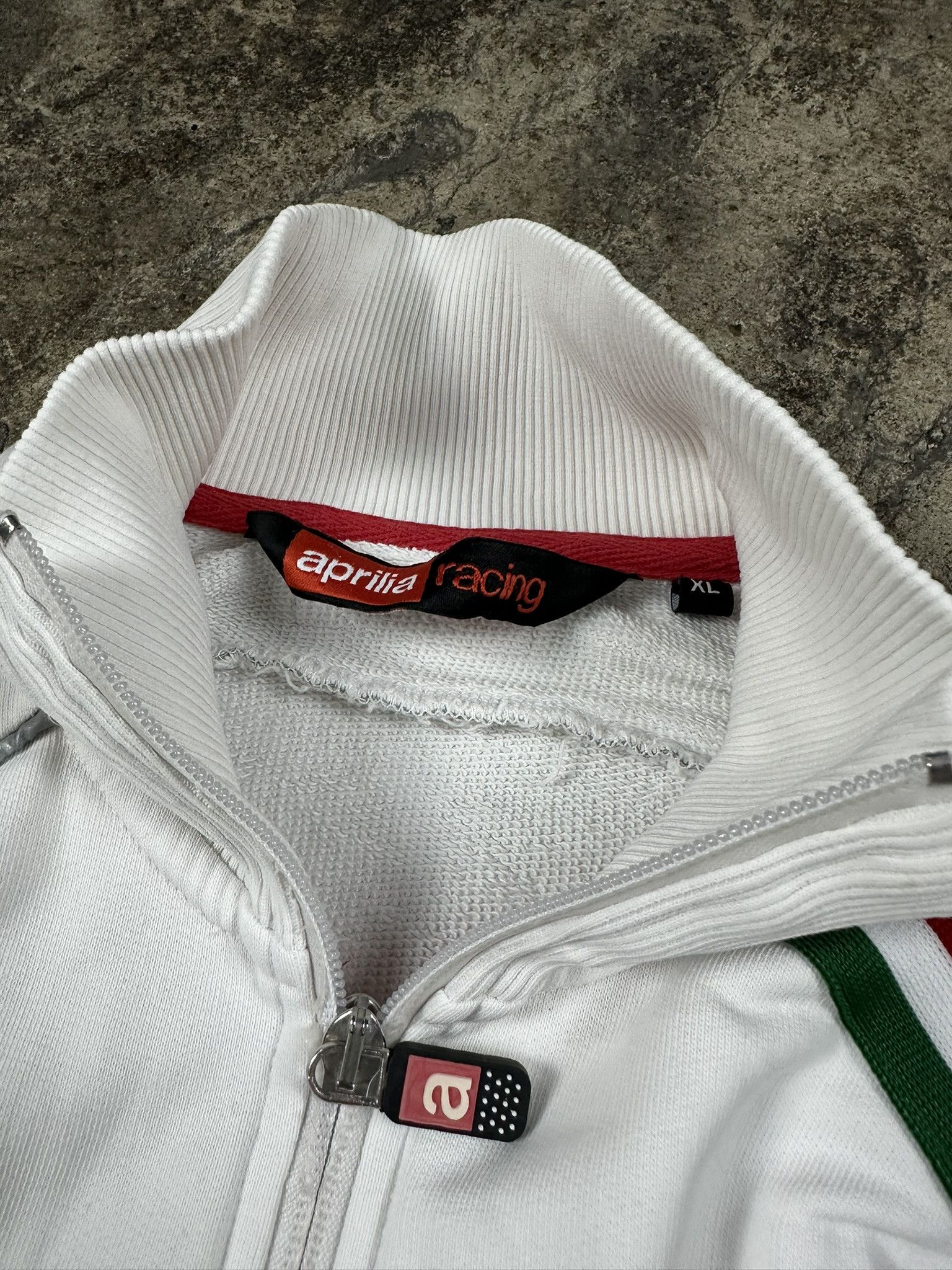 Vintage 00s Vintage Aprilla Racing Zip Y2k Sweatshirt Size US XL / EU 56 / 4 - 10 Thumbnail