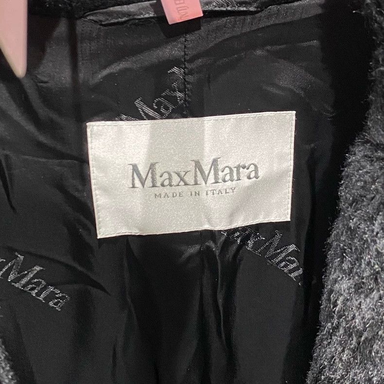 Max Mara Max Mara Hot style black long teddy coat Size S / US 4 / IT 40 - 3 Thumbnail