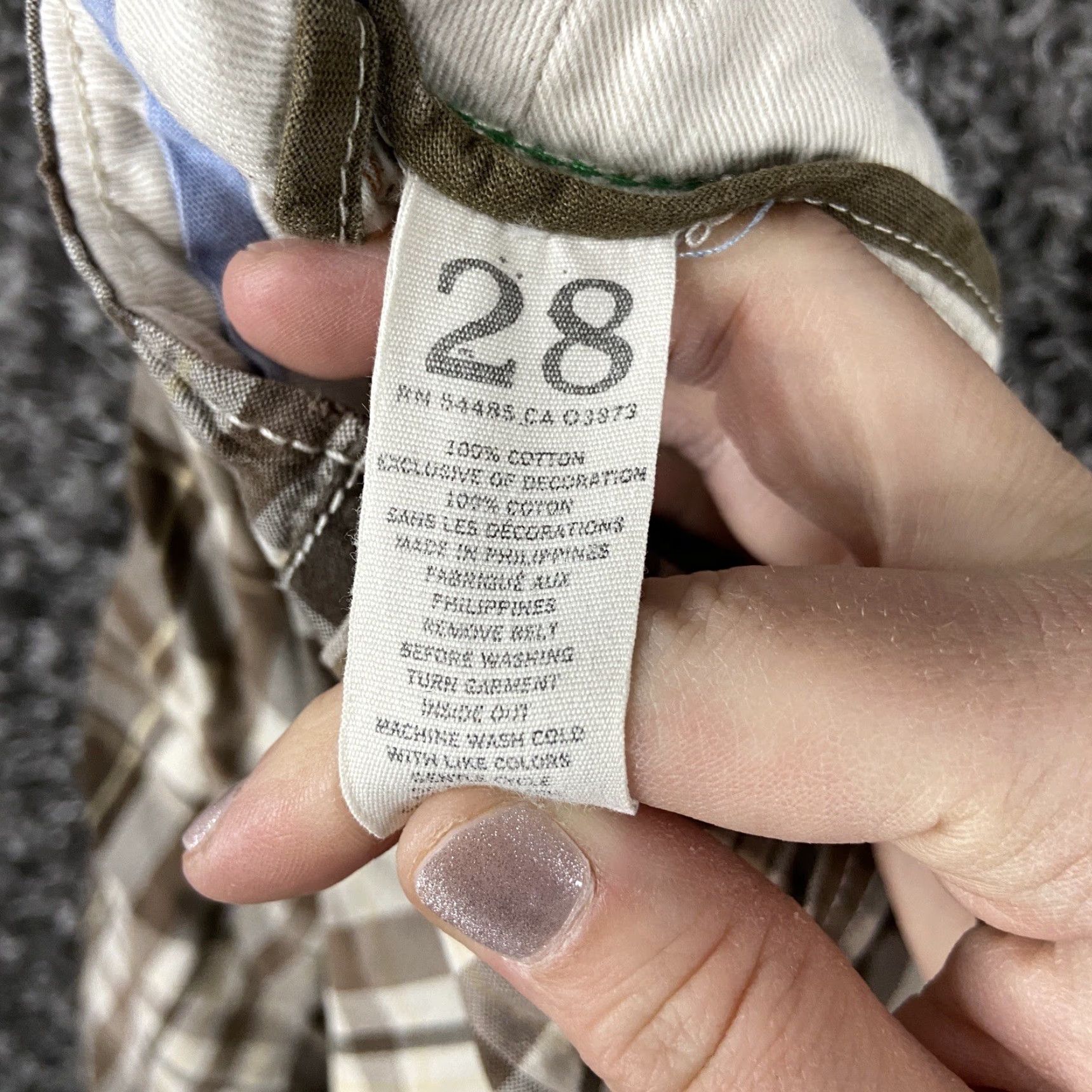 American Eagle Outfitters American Eagle Bermuda Shorts Men’s 28 Brown Plaid Longer Length Casual Moyen Size US 28 / EU 44 - 8 Thumbnail
