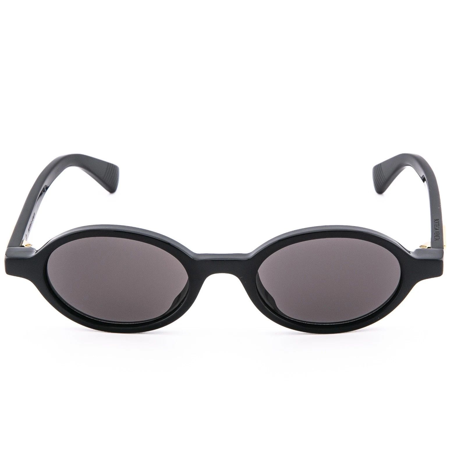 Bottega Veneta BOTTEGA VENETA 1388 BV1388S Black Classic Oval Sunglass 001 Size ONE SIZE - 5 Thumbnail