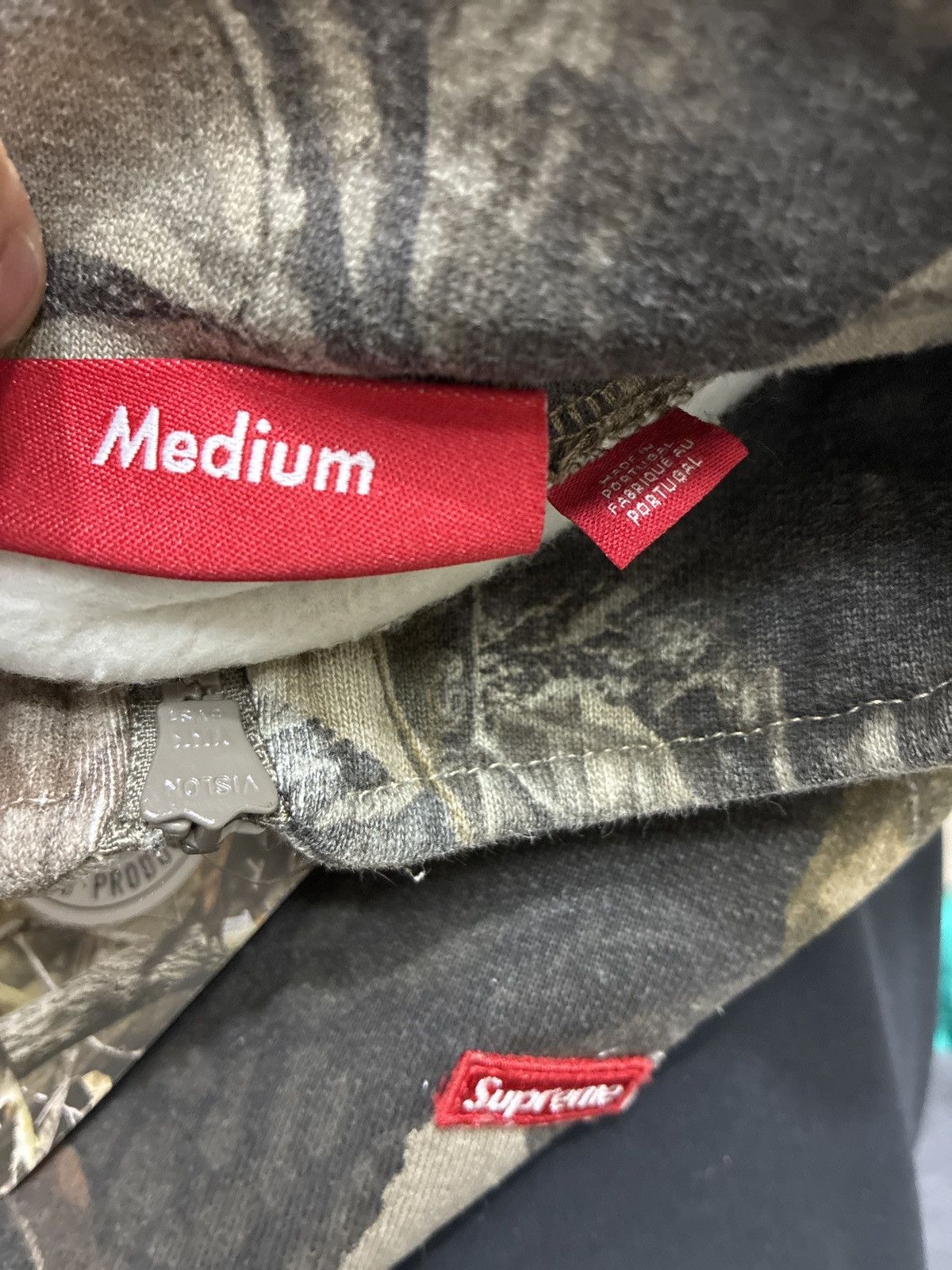 Supreme Supreme Small Box Half Zip Pullover Camo Size US M / EU 48-50 / 2 - 7 Thumbnail